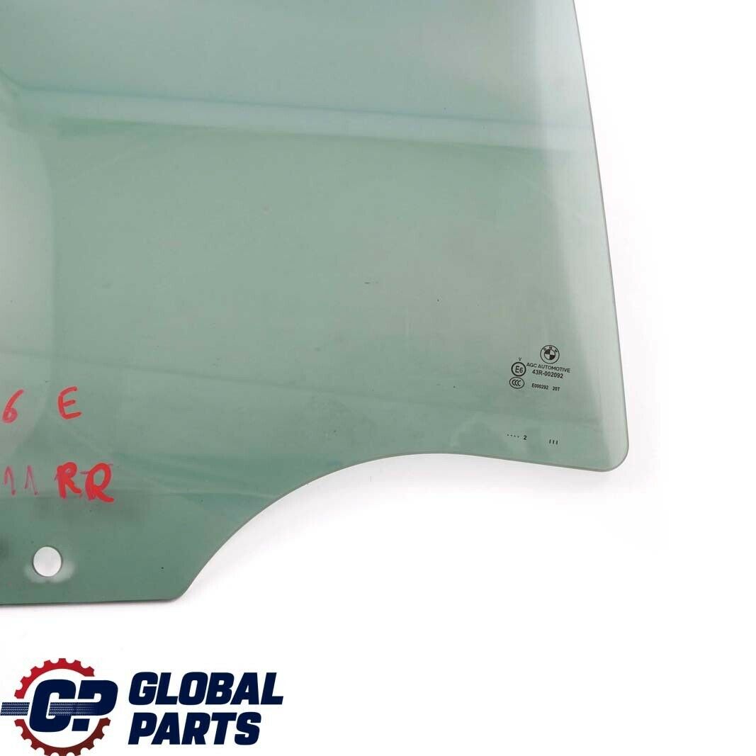 BMW 5 Series F11 Side Window Glass Right Rear Door O/S SSG 7182126