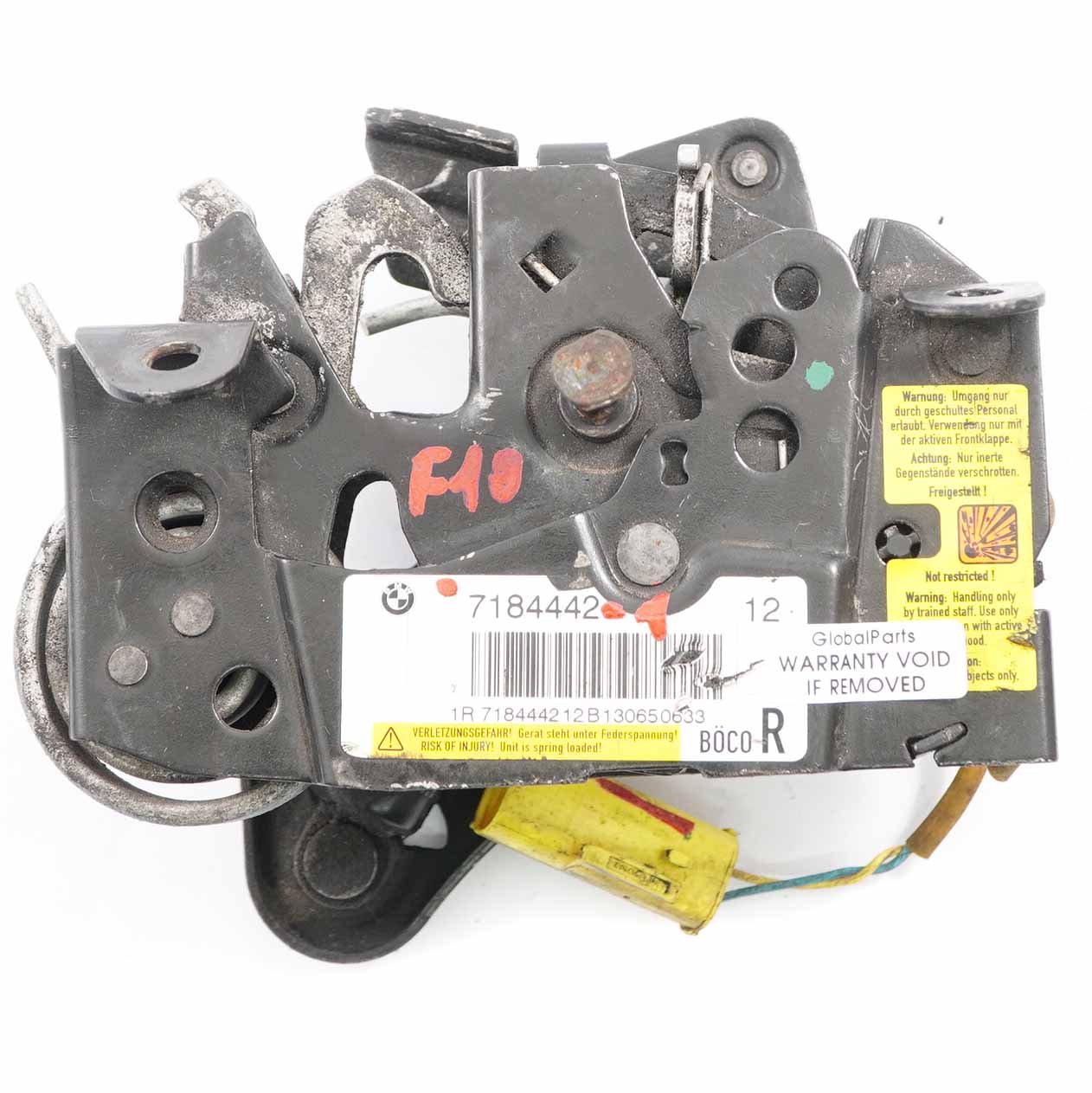 Hood Lock BMW F01 F02 F10 F11 Bonnet Closing Front System Right O/S 7184442