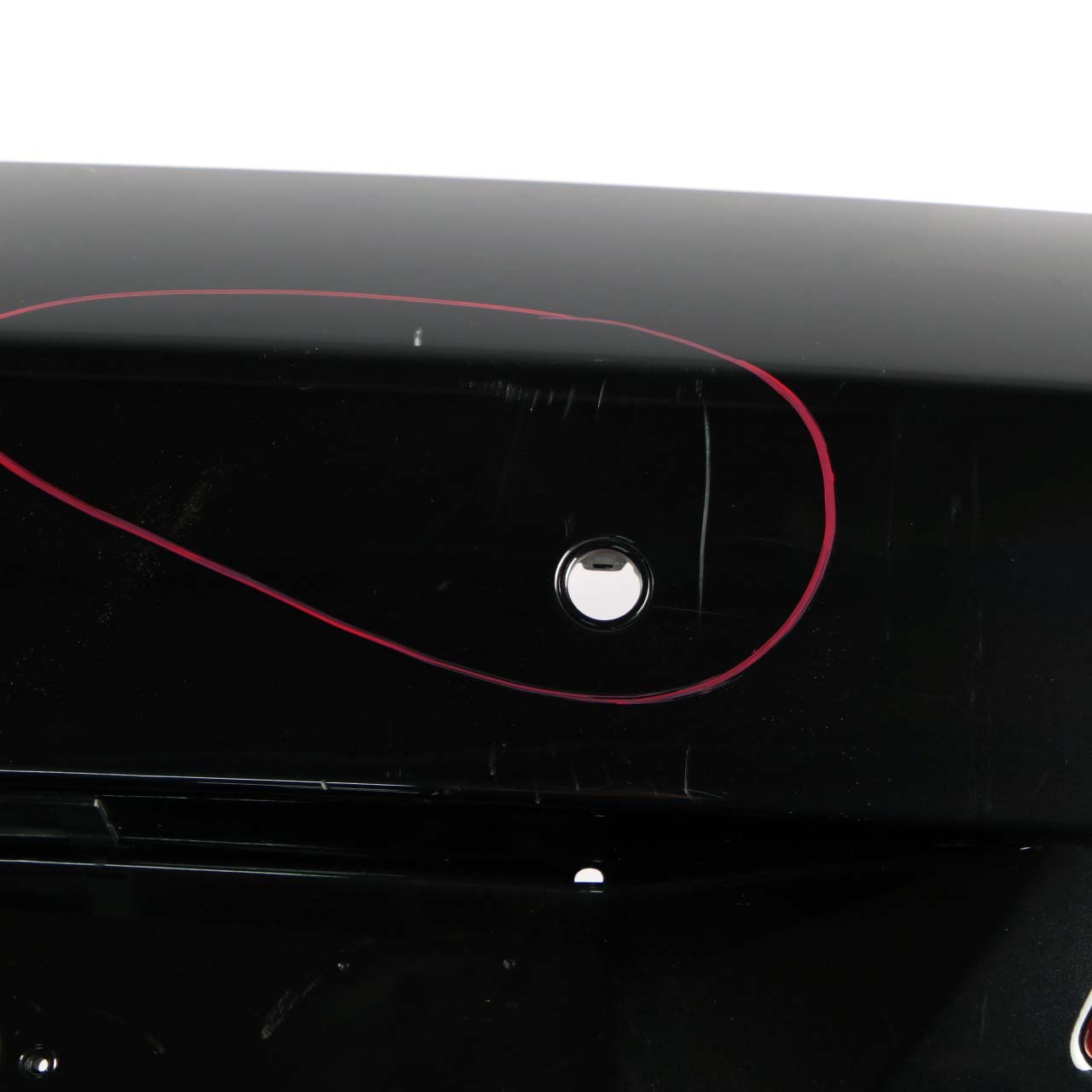 Rear Bumper BMW E63 E64 LCI PDC Trim Panel Black Sapphire Metallic - 475