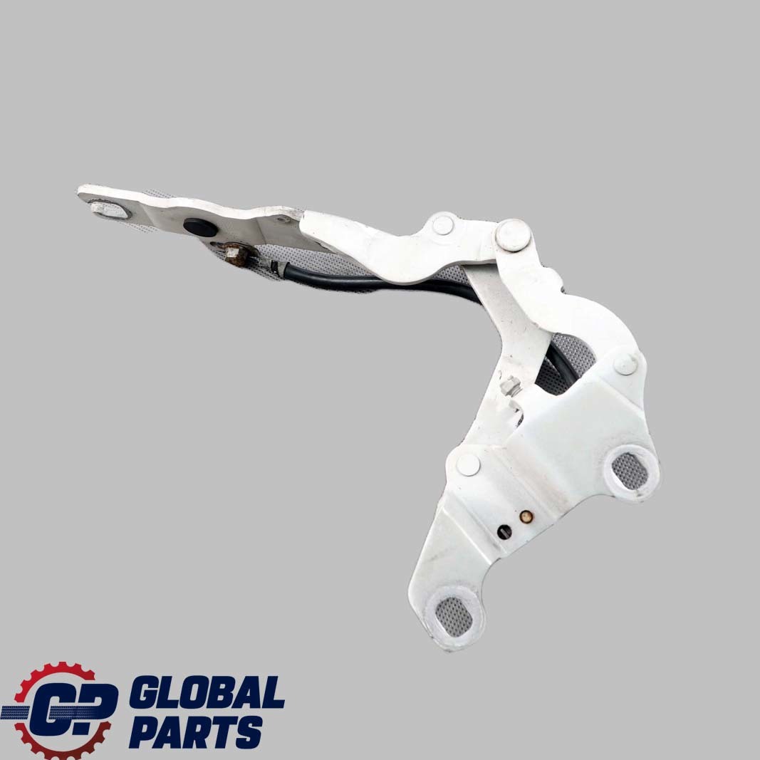 BMW 1 E81 E87 Left N/S Engine Hood Hinge Bonnet Alpinweiss White - 300 7060559