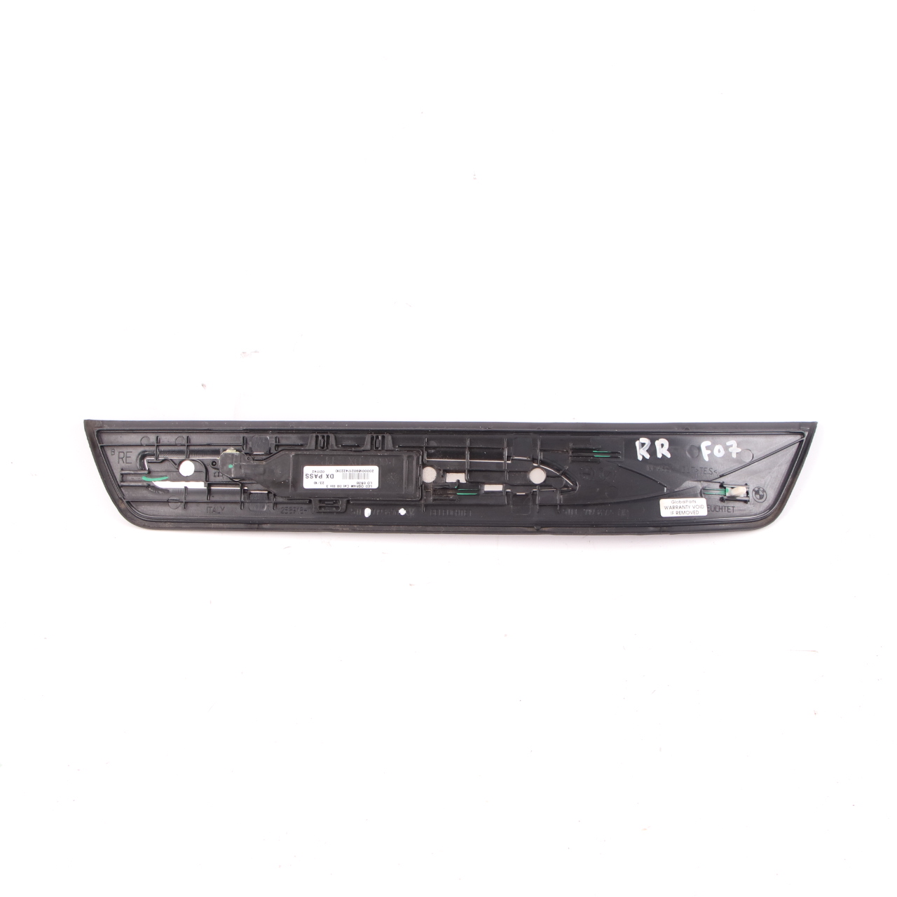  Cover Entrance Door BMW F07 Gran Turismo Rear Right Trim Panel Strip 7193472