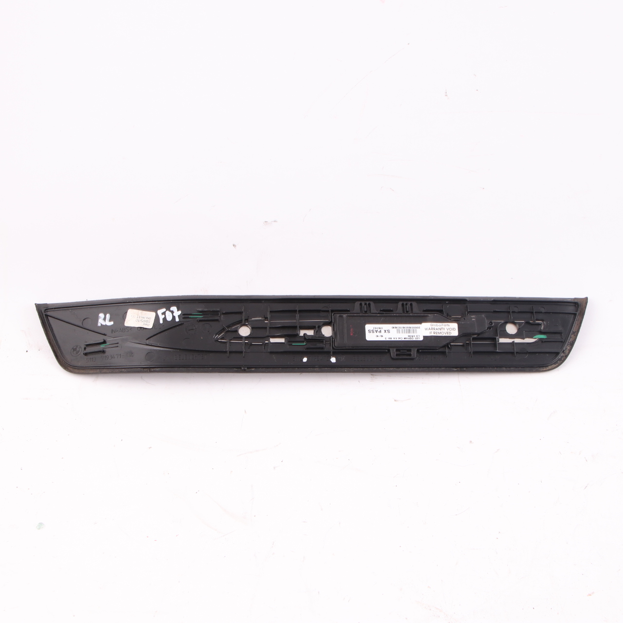  Cover Entrance Door BMW F07 Gran Turismo Rear Left Trim Panel Strip 7193475