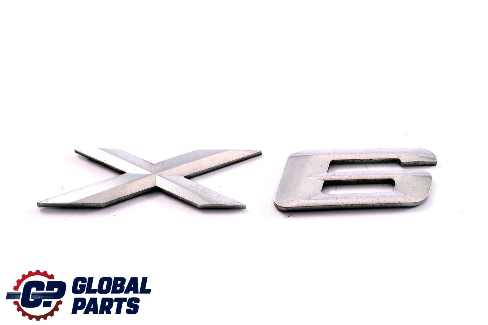 BMW X6 Series E71 Lettering Emblem Logo Trim Chrome X6 7196556