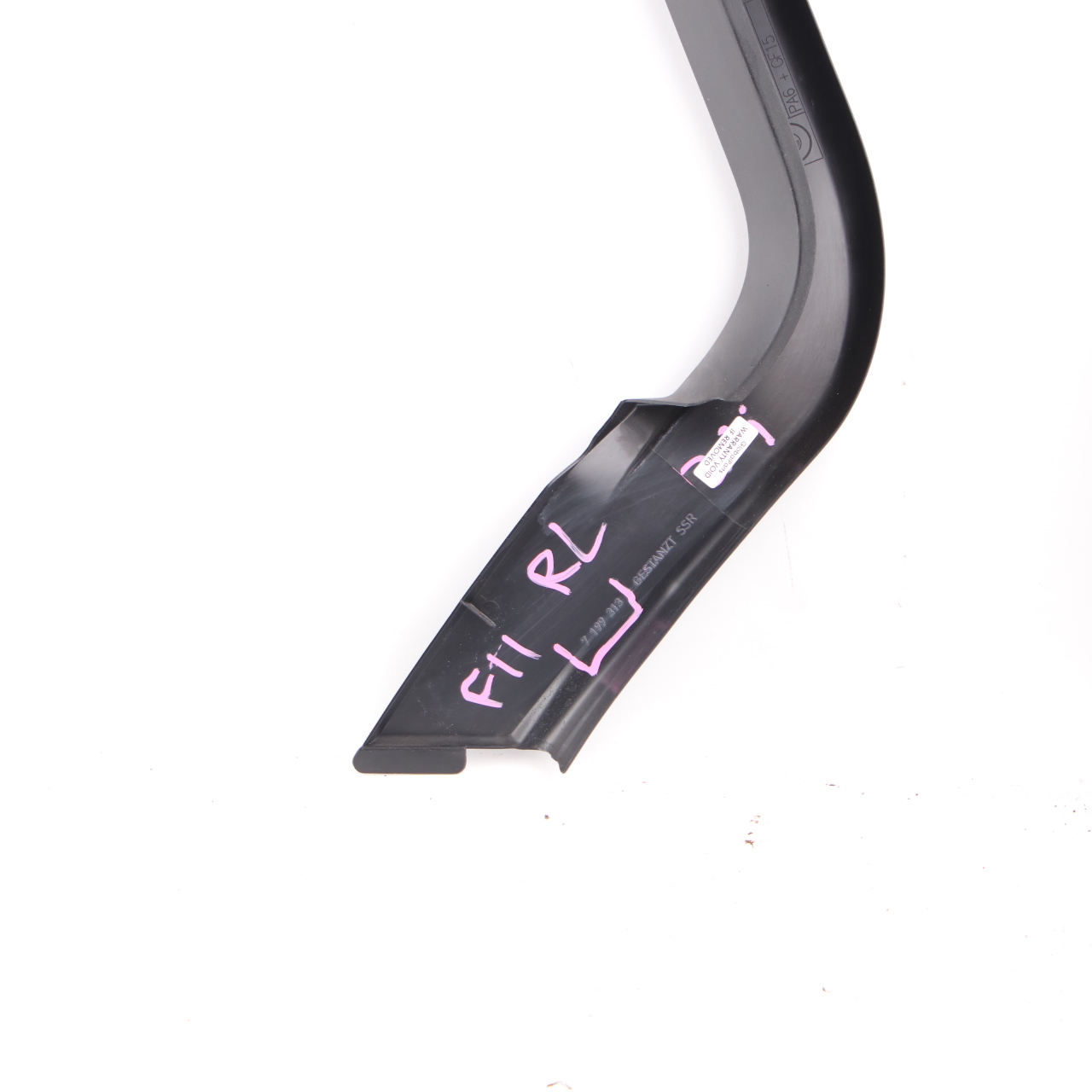 Window Trim BMW F11 Touring Door Frame Trim Strip Black Rear Left N/S 7199313