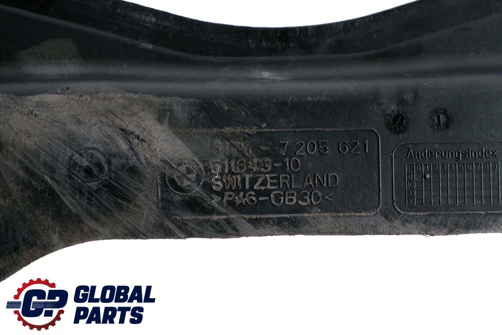 BMW X6 Series E71 Cover Reinforcement Plate Heat Insulation 7205621