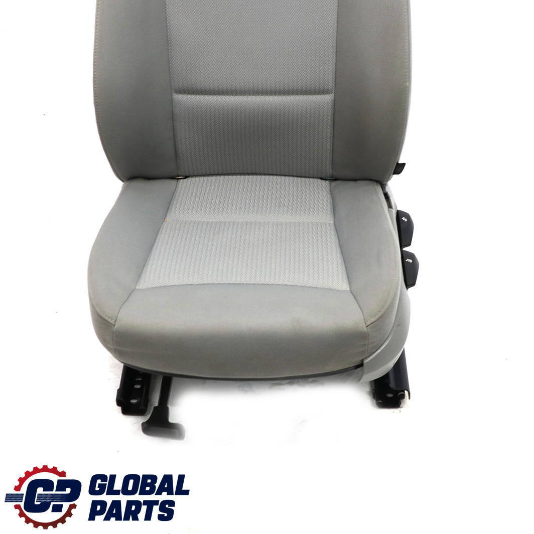 BMW E90 E91 LCI Cloth Fabric Vertex Interior Front Left N/S Seat Grey Lumbar