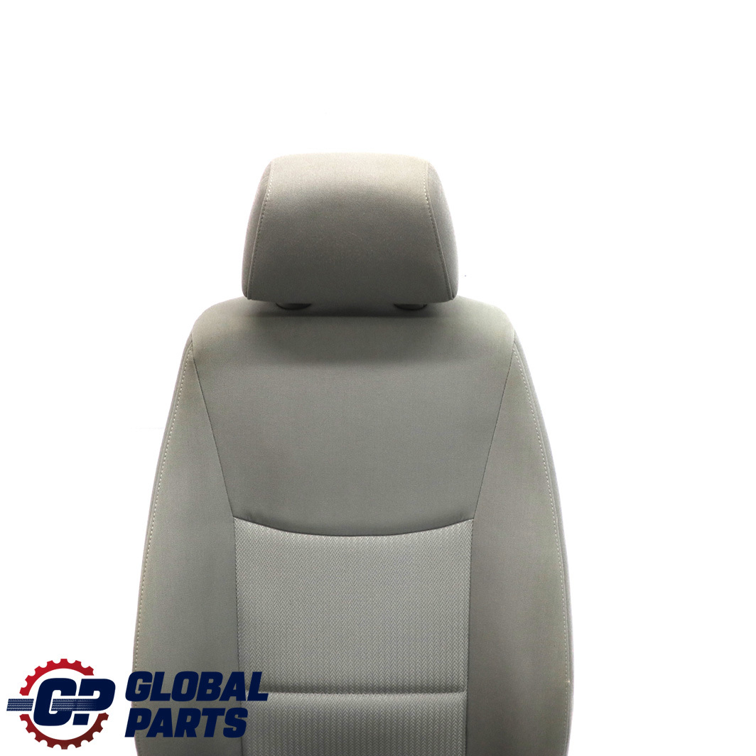 BMW E90 E91 LCI Cloth Fabric Vertex Interior Front Left N/S Seat Grey Lumbar