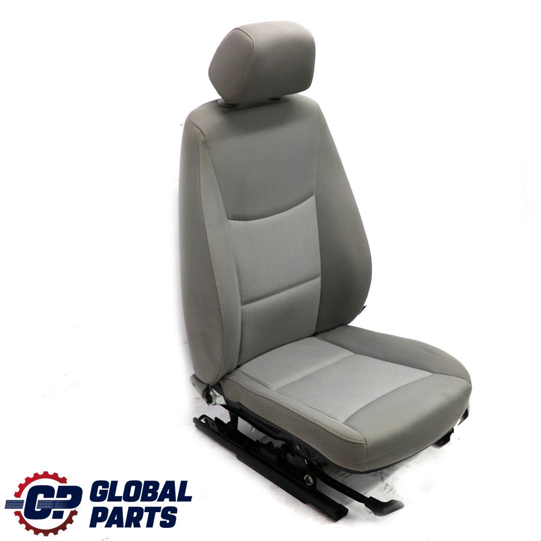 BMW E90 E91 LCI Cloth Fabric Vertex Interior Front Left N/S Seat Grey Lumbar