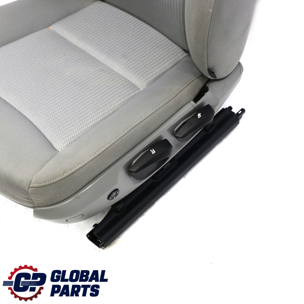 BMW E90 E91 LCI Cloth Fabric Vertex Interior Front Left N/S Seat Grey Lumbar