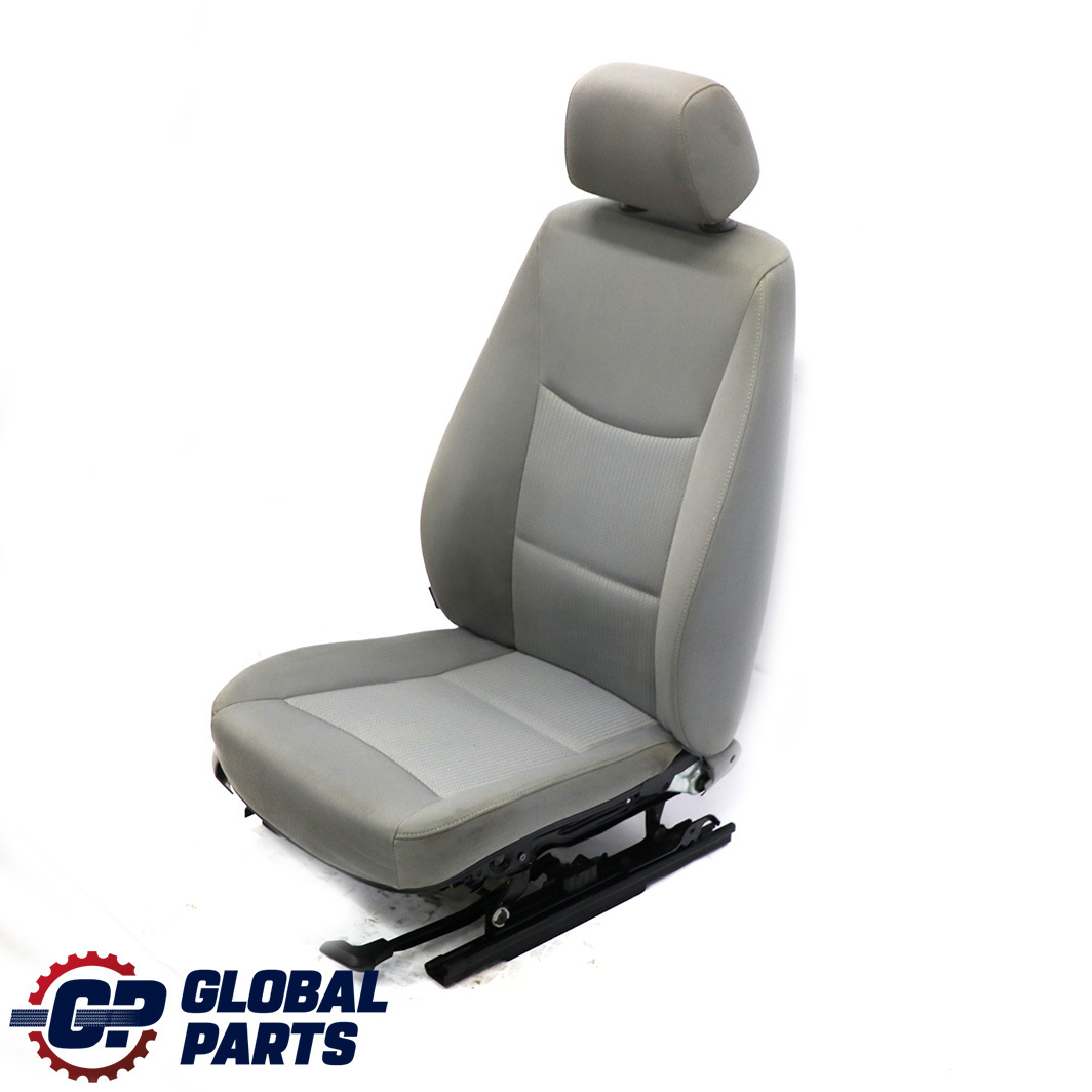 BMW E90 E91 LCI Cloth Fabric Interior Front Right O/S Side Seat Grey Lumbar