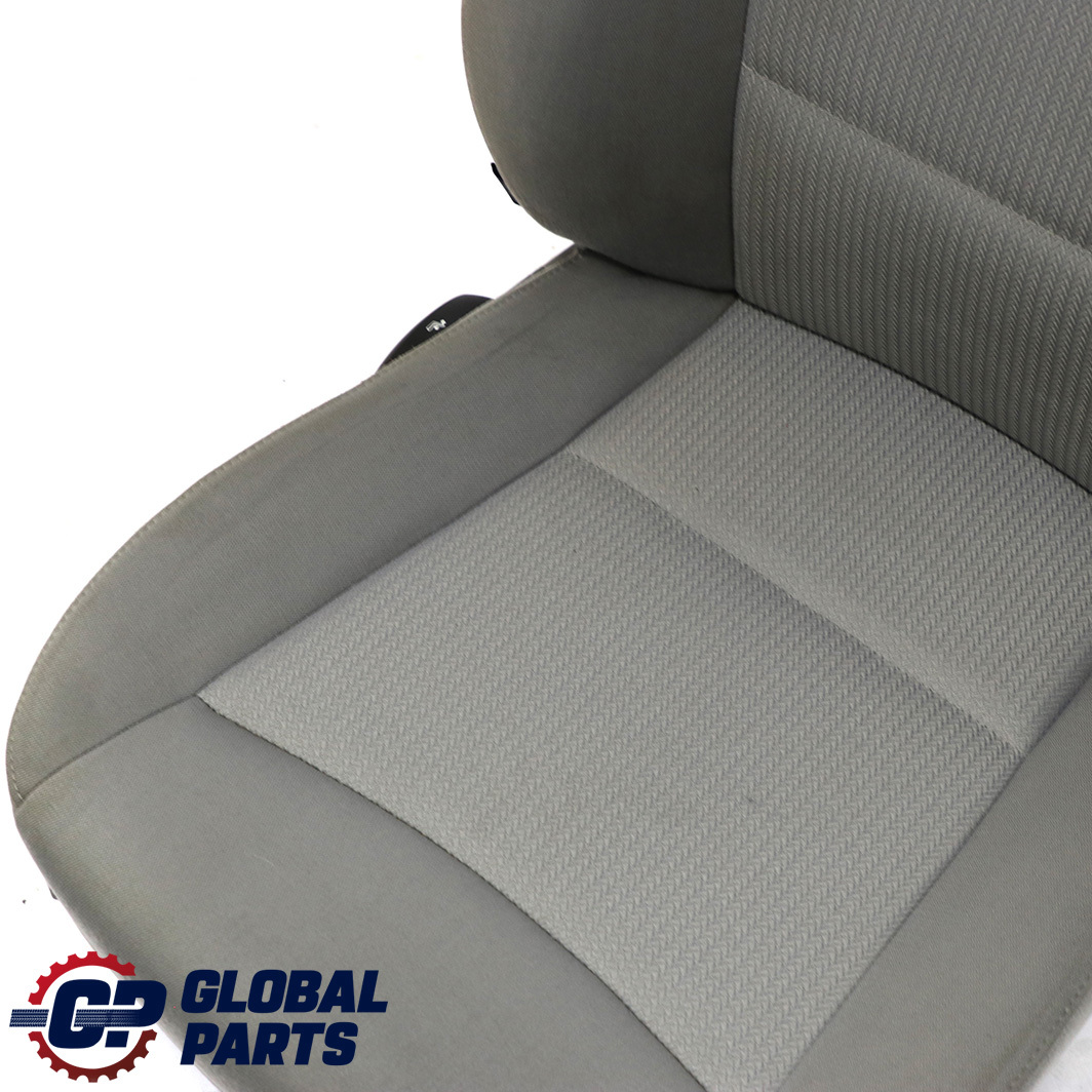 BMW E90 E91 LCI Cloth Fabric Interior Front Right O/S Side Seat Grey Lumbar