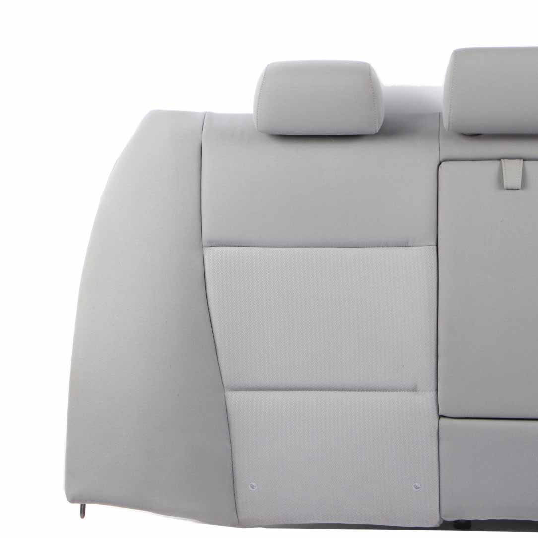 BMW E90 LCI Rear Seat Backrest Back Cover Cloth Fabric Vertex Grey