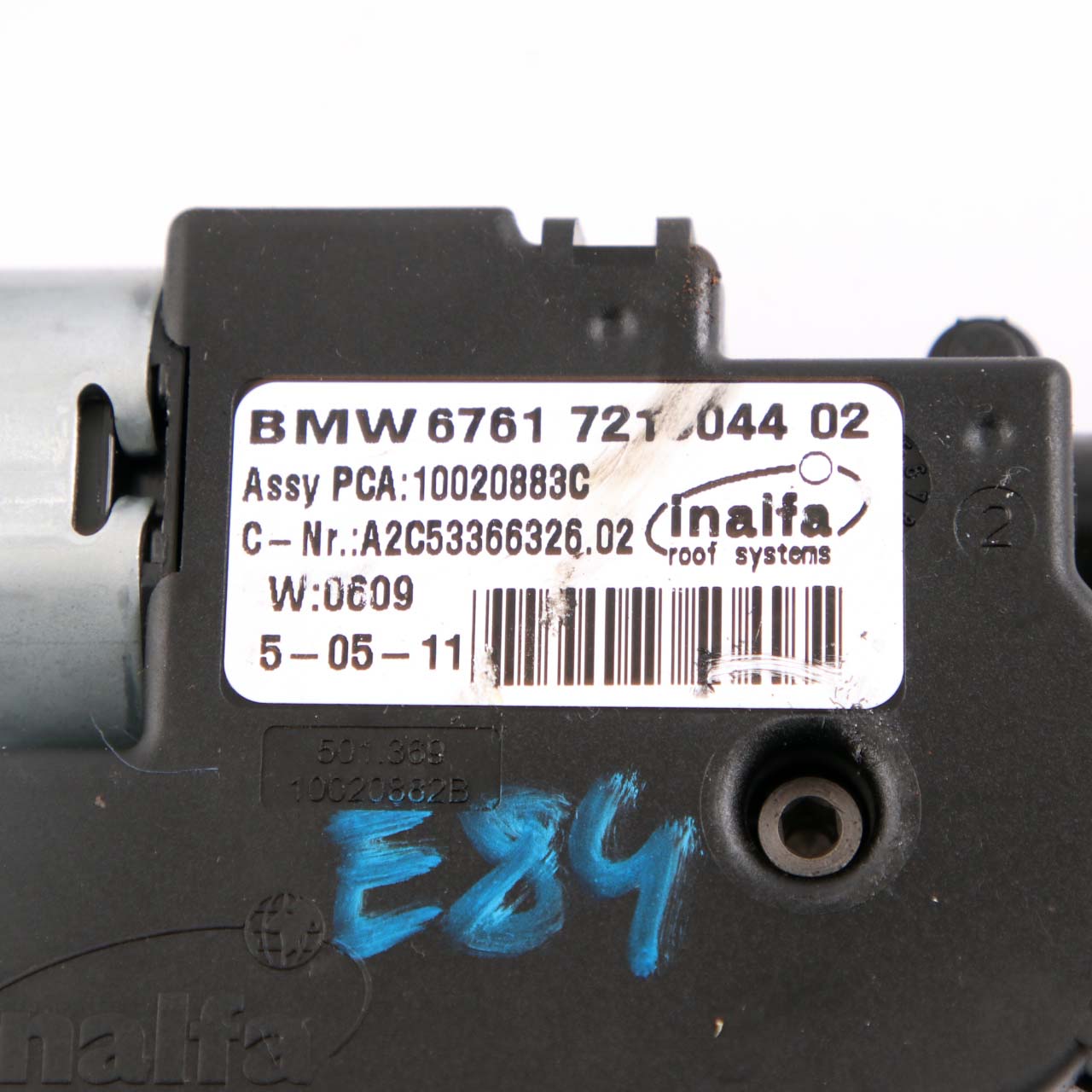 Sunroof Drive BMW X1 E84 Sliding Roof Unit Motor Actuator 7213044