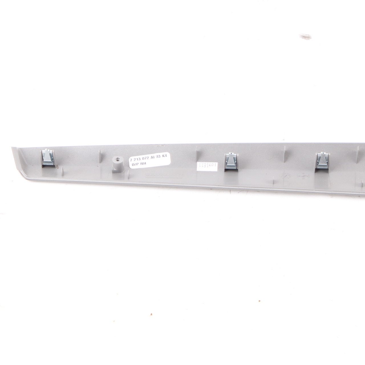 BMW X3 F25 Door Strip Cover Trim Front Right O/S Satinsilber Matt 7213072