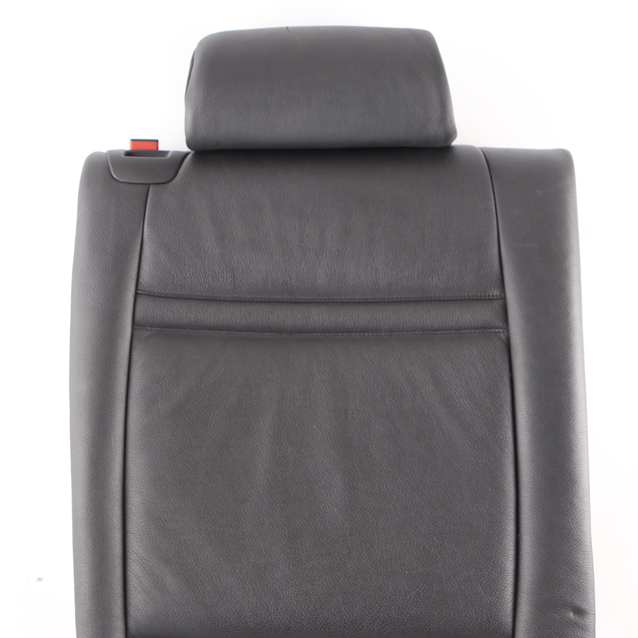 BMW X5 E70 Seat Backrest Rear Right O/S Back Cover Black Leather Nevada