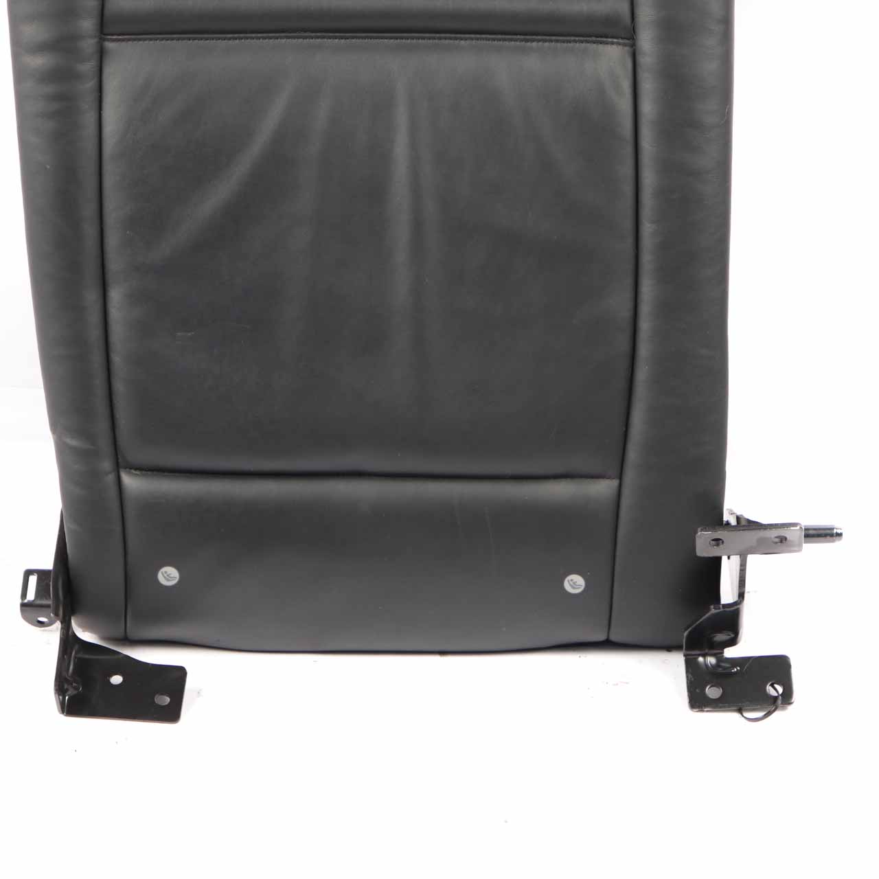 BMW X5 E70 Seat Backrest Rear Right O/S Seat Back Cover Black Leather Nappa