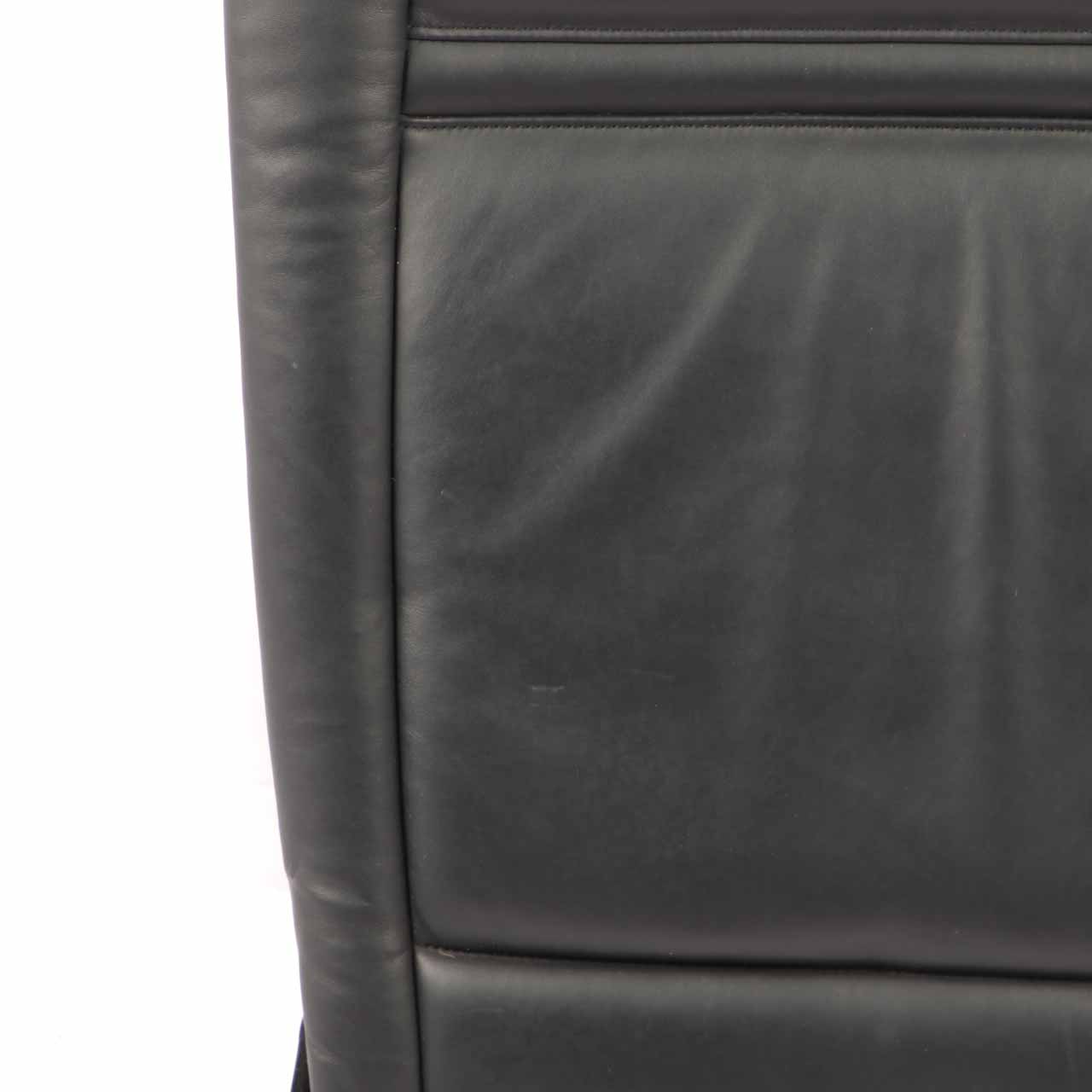 BMW X5 E70 Seat Backrest Rear Right O/S Seat Back Cover Black Leather Nappa