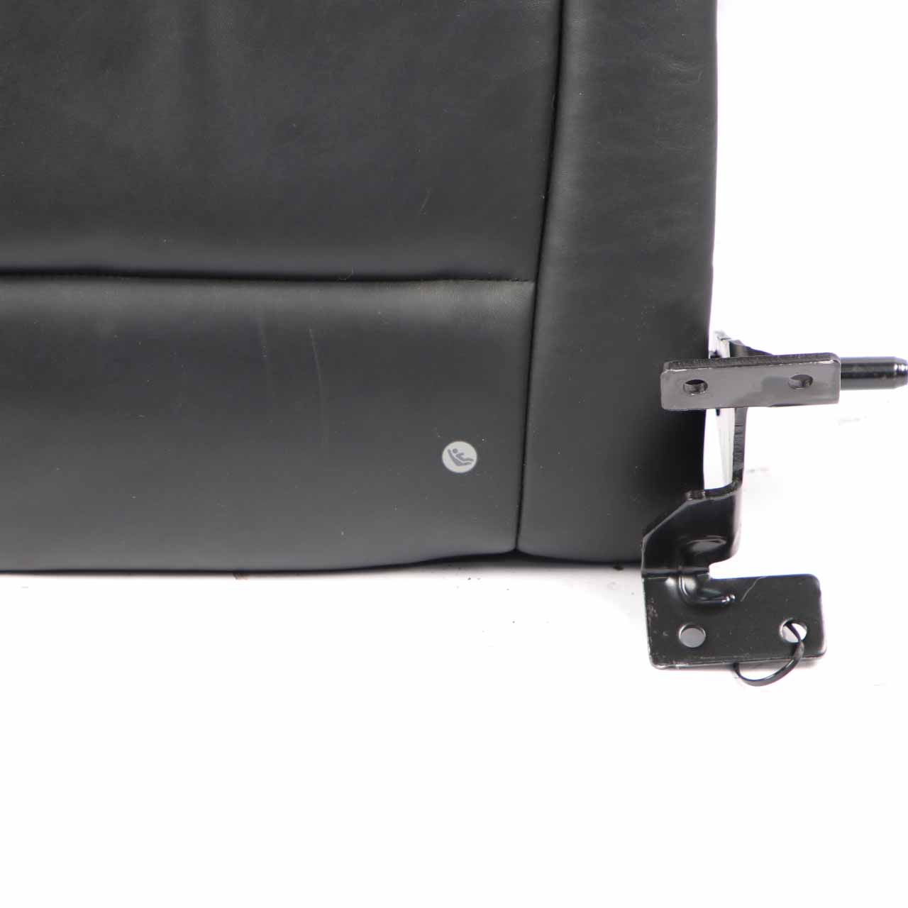 BMW X5 E70 Seat Backrest Rear Right O/S Seat Back Cover Black Leather Nappa