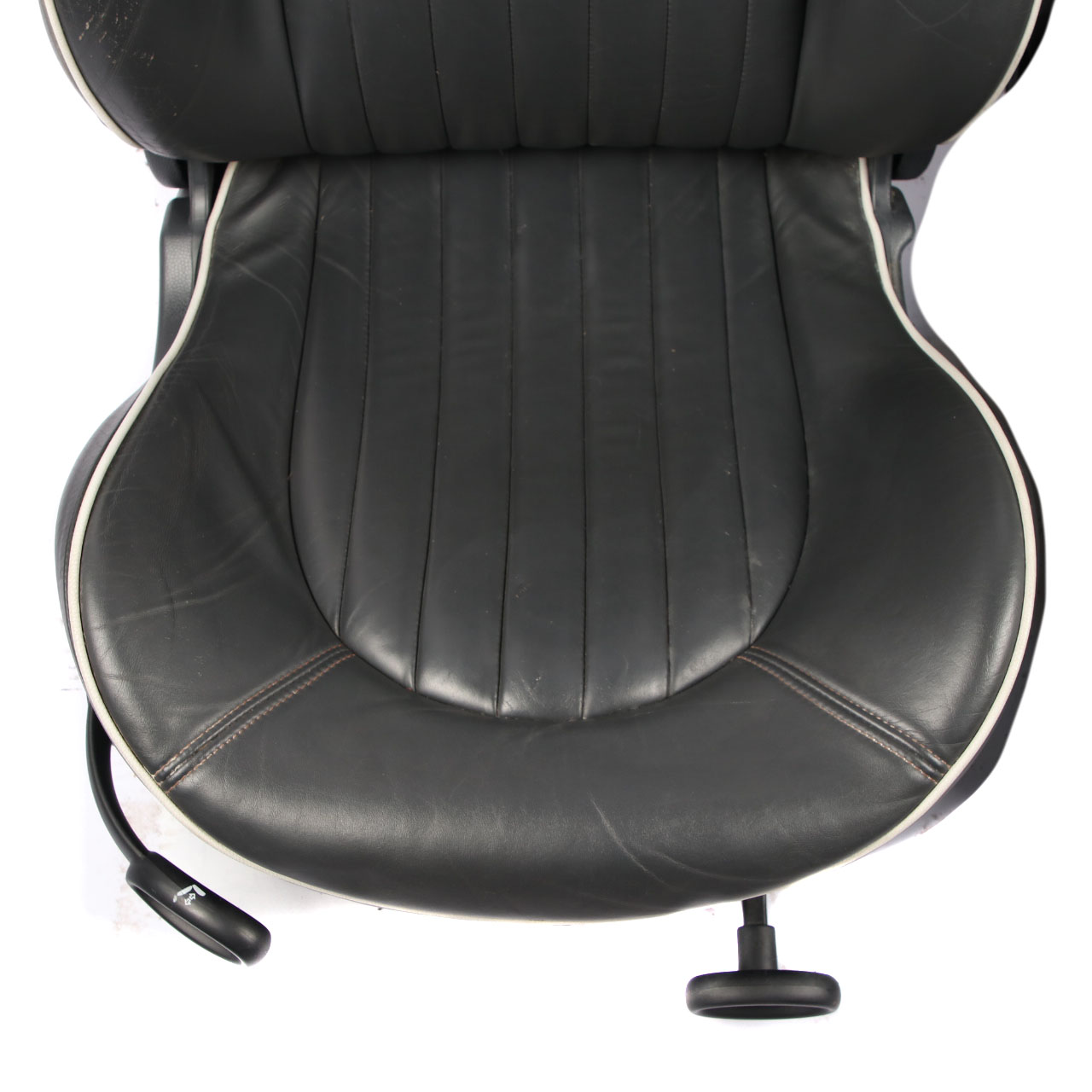 Leather Seats Mini R52 Sport English Side Walk Panther Black Front Rear Seat