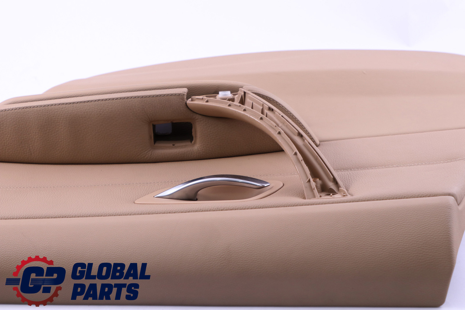 BMW 3 Series E90 Rear Right O/S Door Card Lining Beige Leather Trim Panel