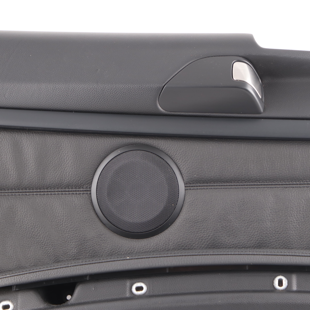 BMW E92 Coupe Rear Left N/S Lateral Trim Panel Lining Black Leather