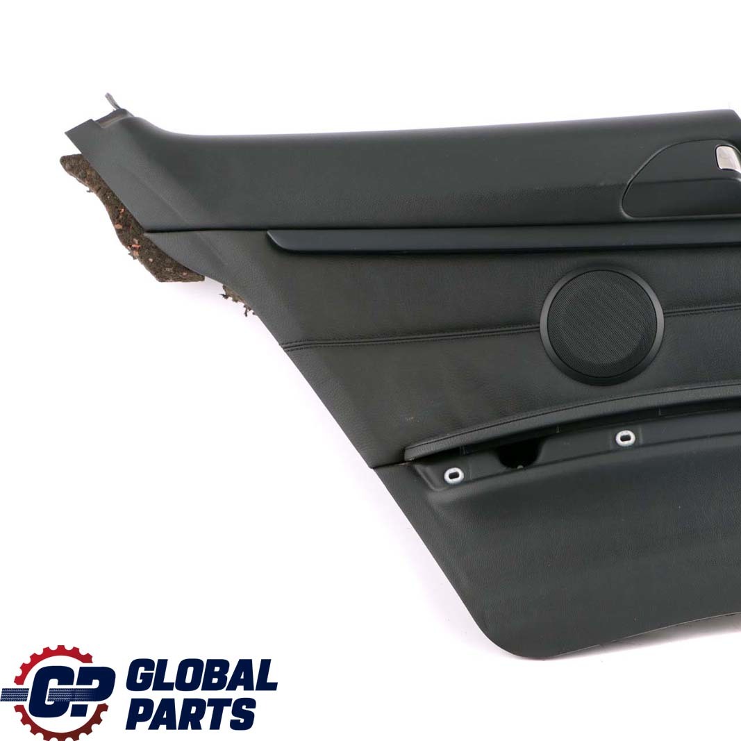 BMW 3 Series E92 Coupe Rear Left N/S Lateral Trim Panel Lining Black Leather