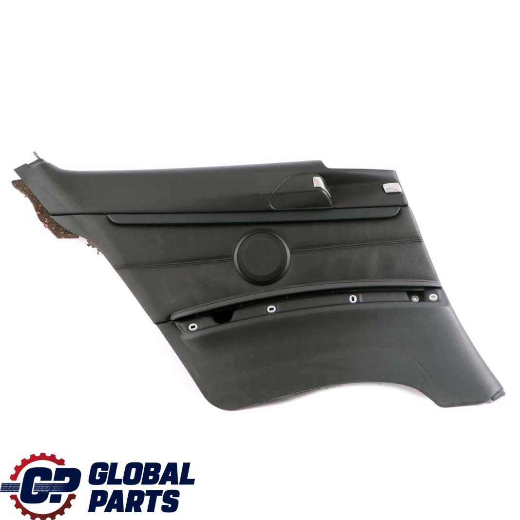 BMW 3 Series E92 Coupe Rear Left N/S Lateral Trim Panel Lining Black Leather