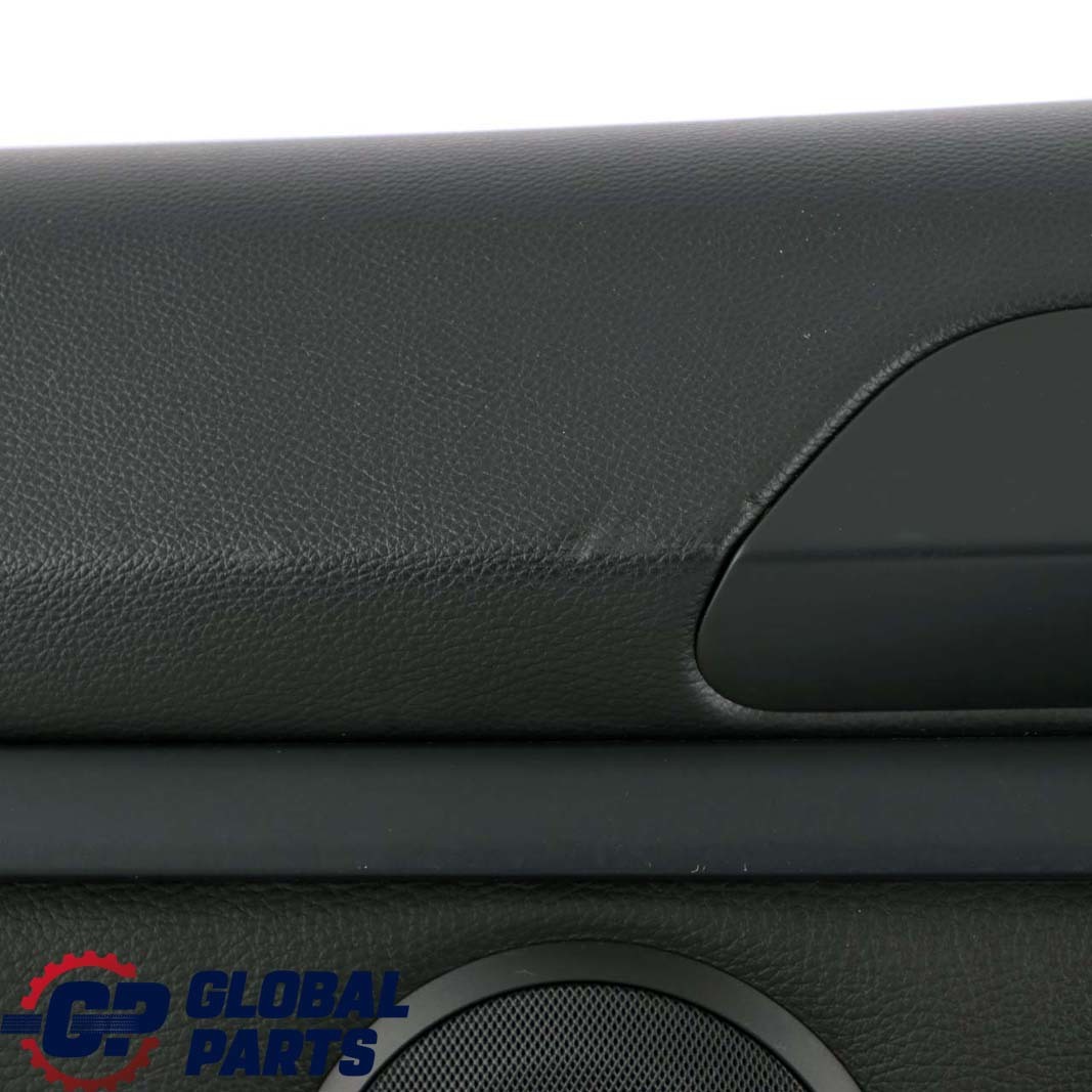 BMW 3 Series E92 Coupe Rear Left N/S Lateral Trim Panel Lining Black Leather