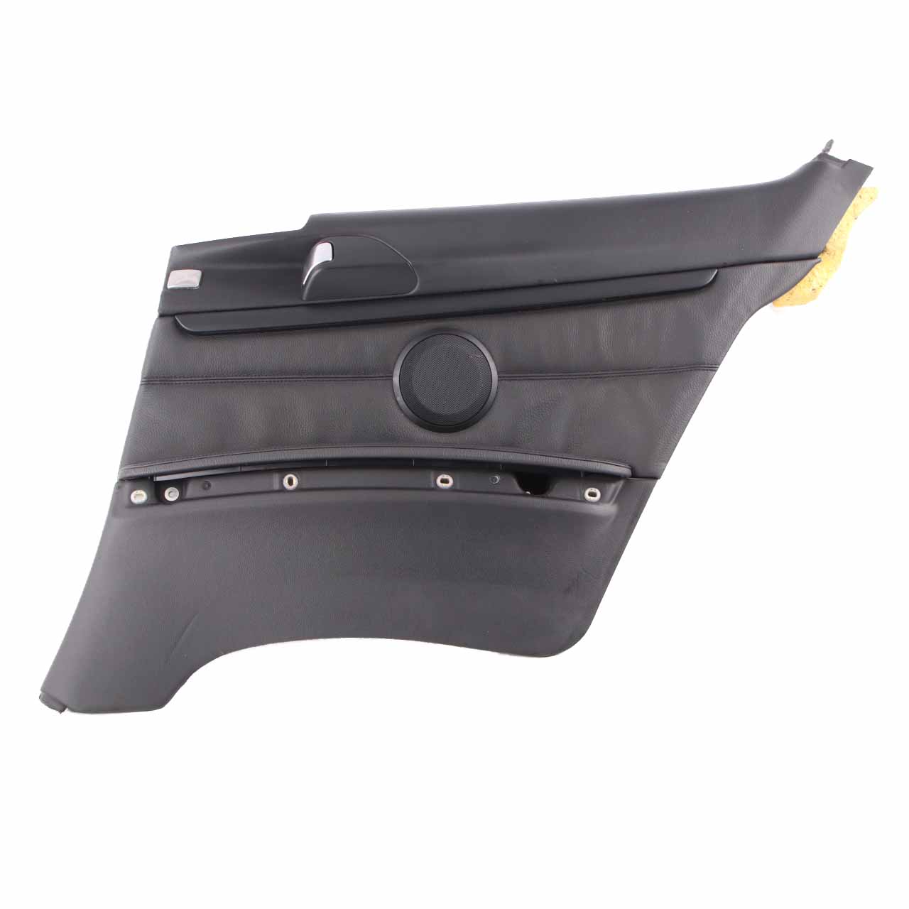 BMW E92 Rear Right O/S Lateral Trim Panel Lining Black Leather Dakota