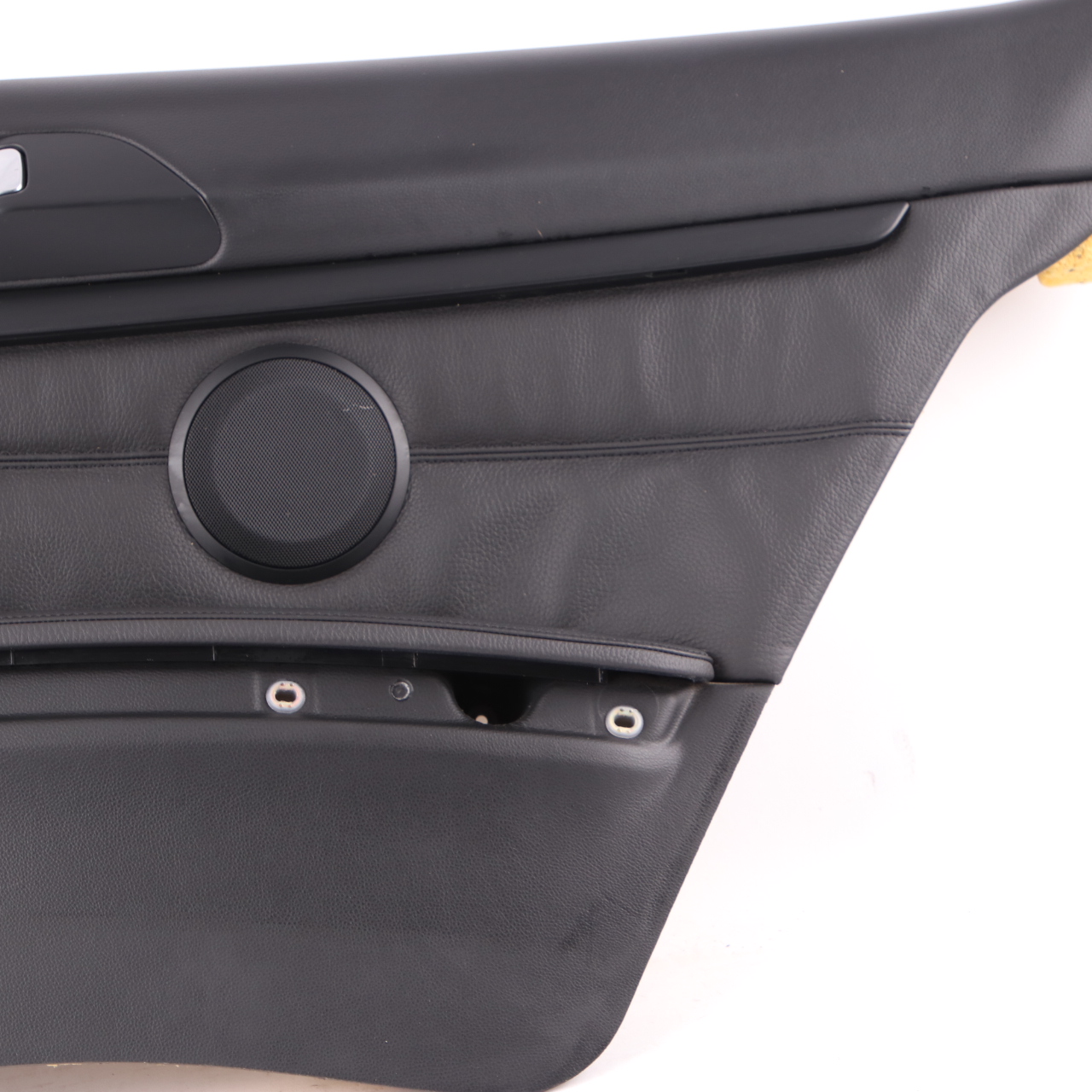 BMW E92 Rear Right O/S Lateral Trim Panel Lining Black Leather Dakota