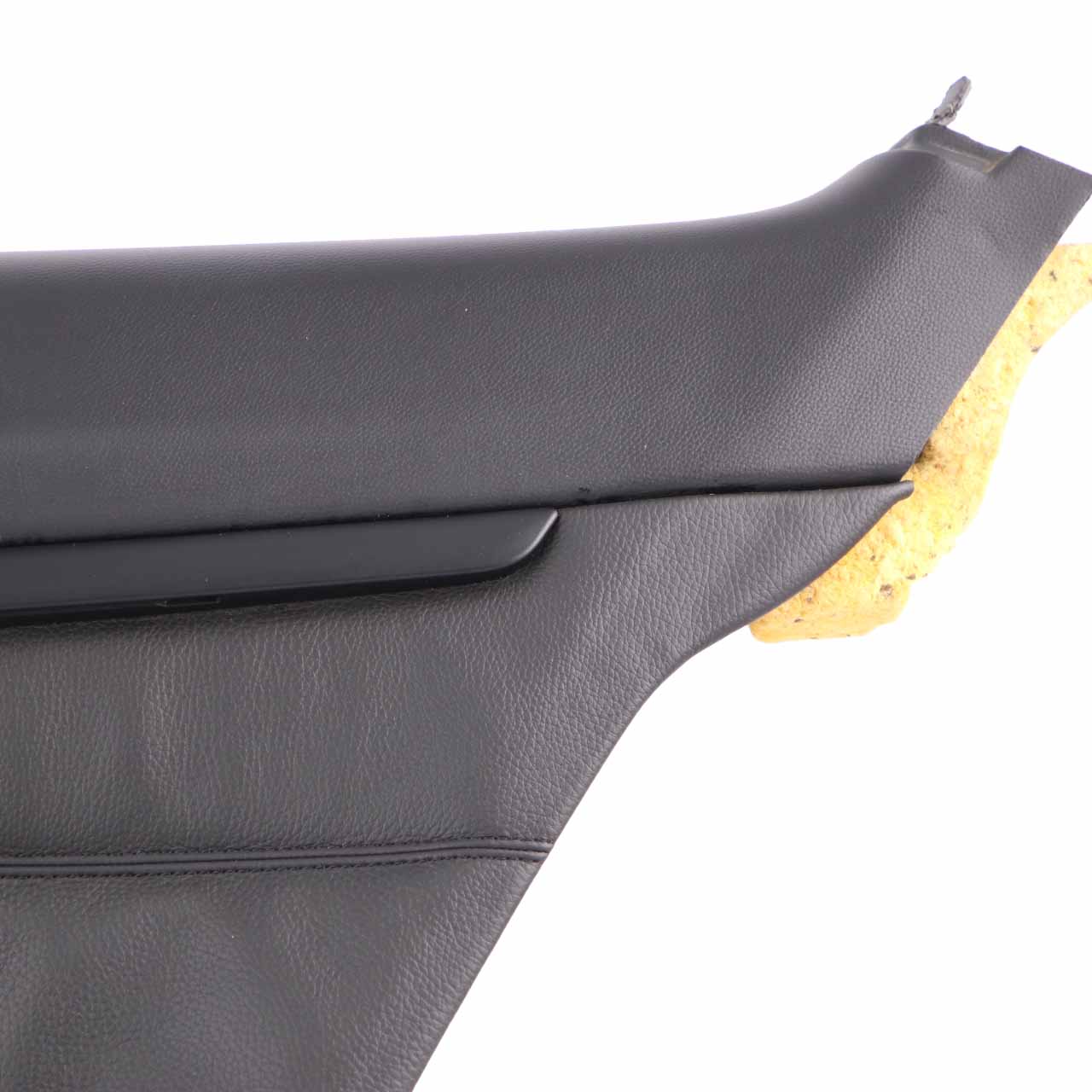 BMW E92 Rear Right O/S Lateral Trim Panel Lining Black Leather Dakota