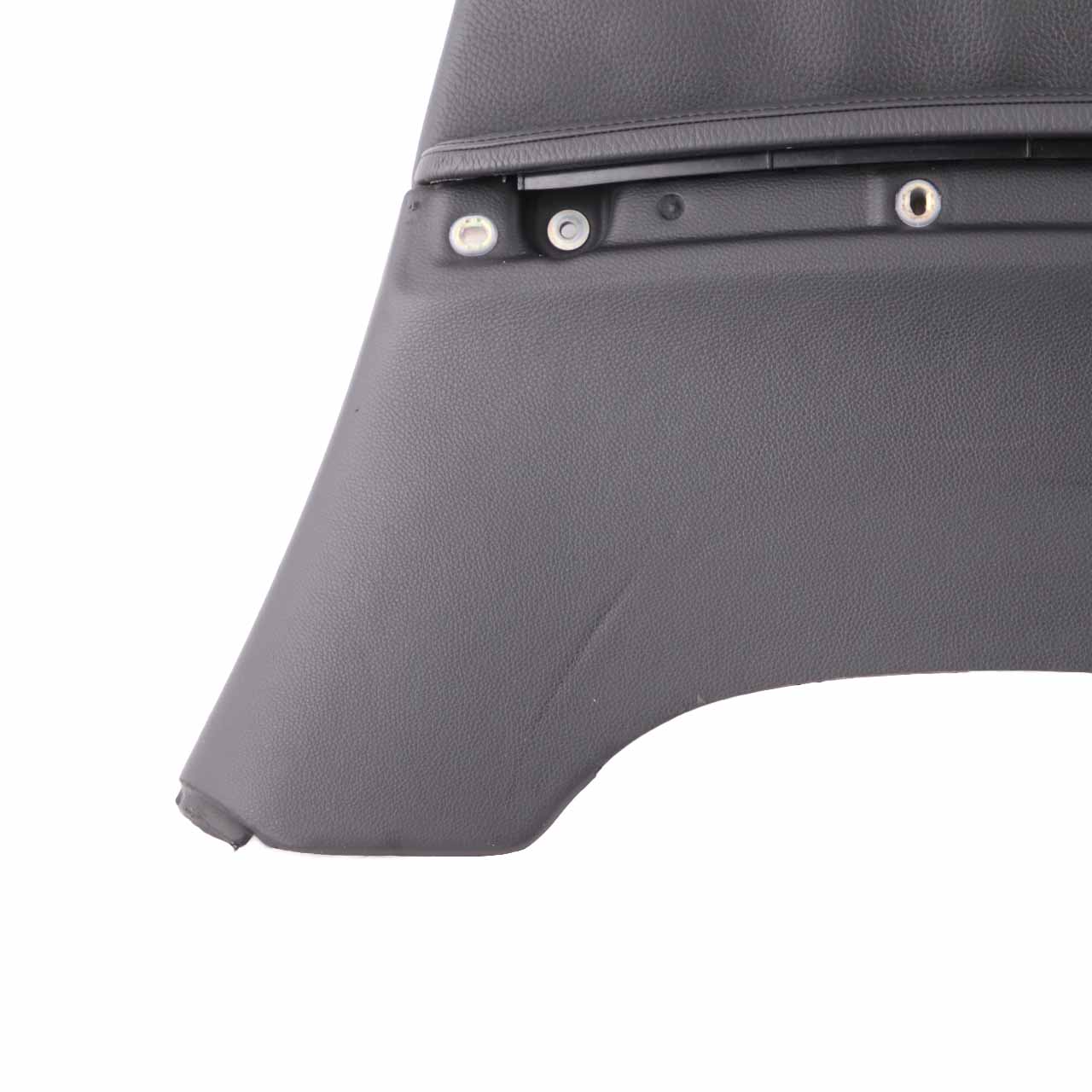 BMW E92 Rear Right O/S Lateral Trim Panel Lining Black Leather Dakota