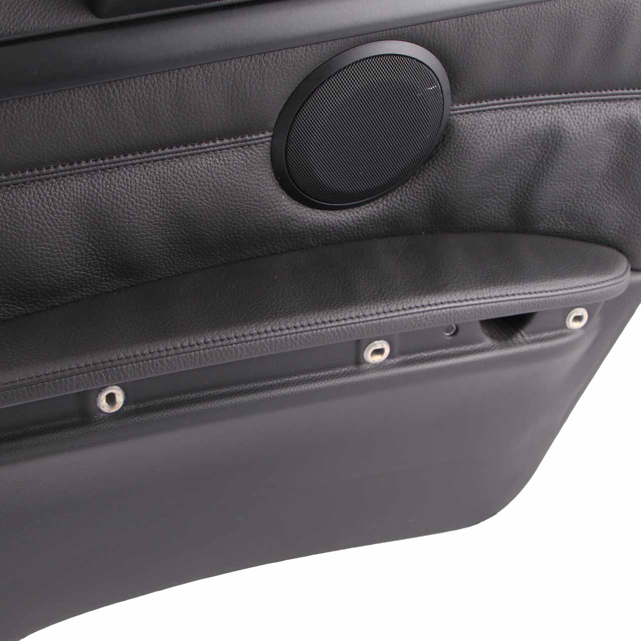 BMW E92 Rear Right O/S Lateral Trim Panel Lining Black Leather Dakota