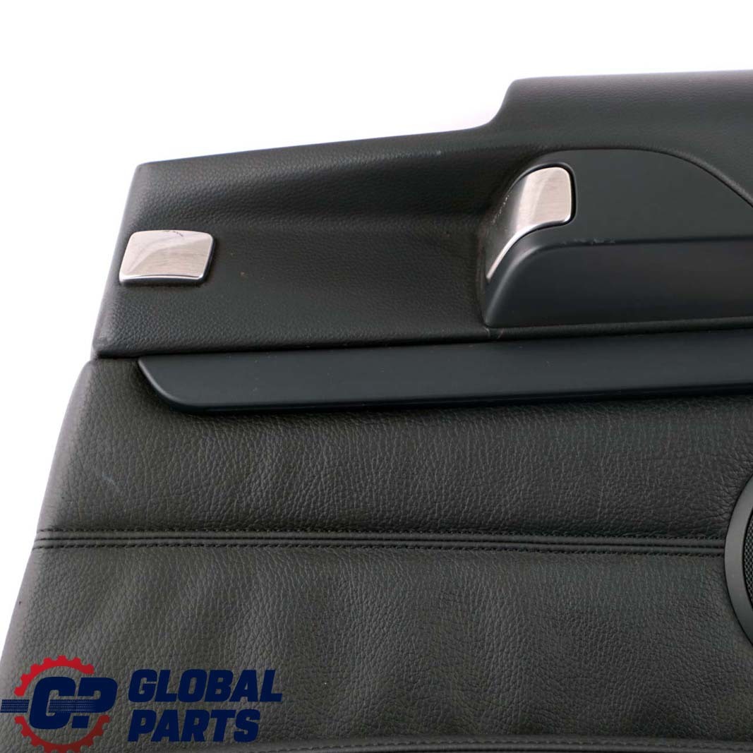 BMW 3 Series E92 Rear Right O/S Lateral Trim Panel Lining Black Leather