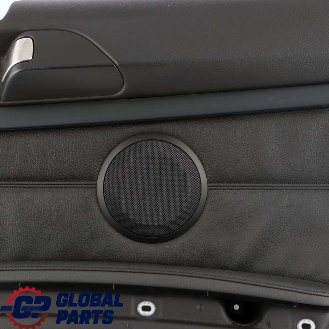 BMW 3 Series E92 Rear Right O/S Lateral Trim Panel Lining Black Leather