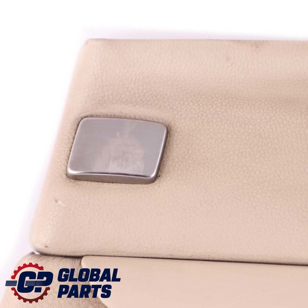 BMW 3 Series E92 Rear Right O/S Lateral Trim Panel Lining Cream Beige Leather