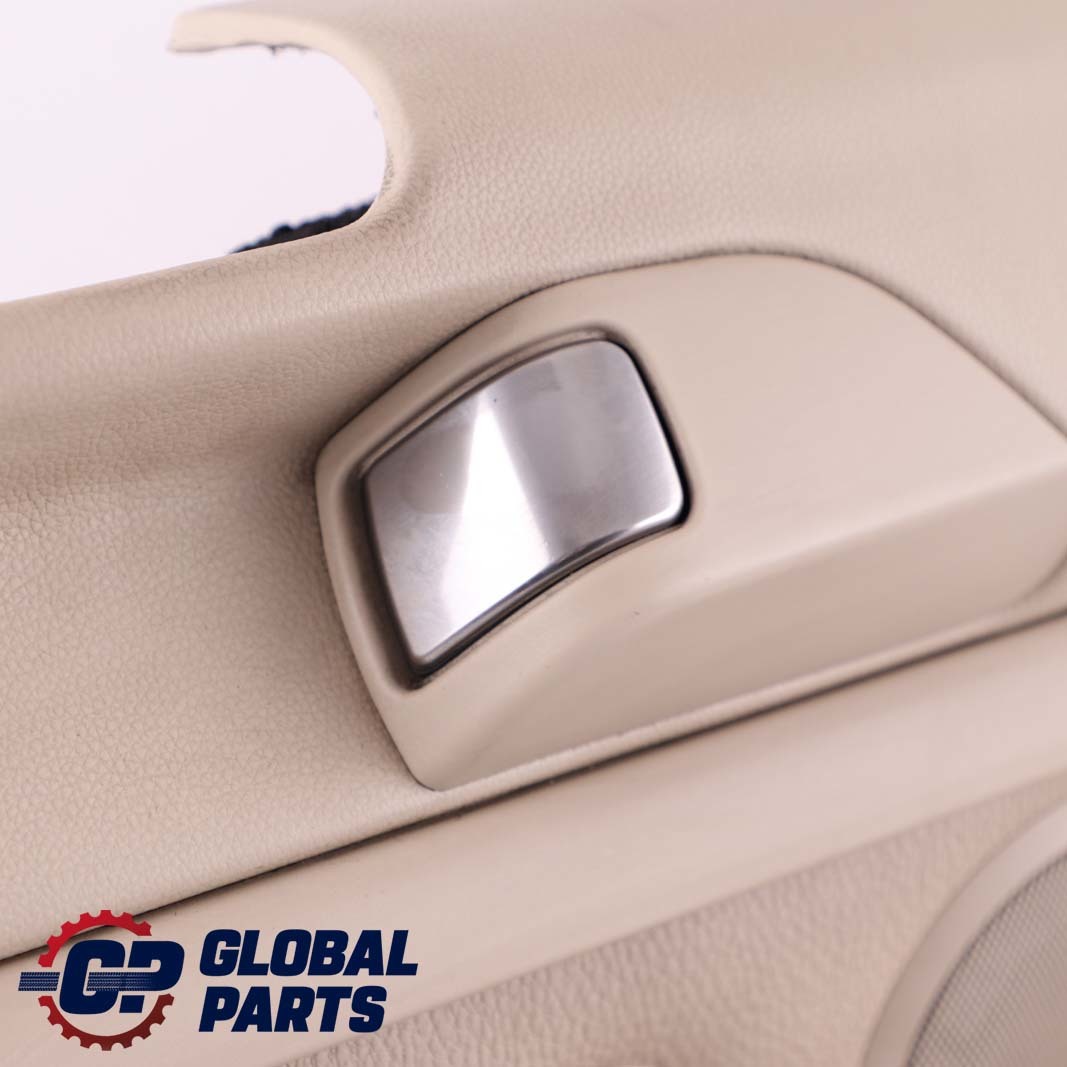 BMW 3 Series E92 Rear Right O/S Lateral Trim Panel Lining Cream Beige Leather