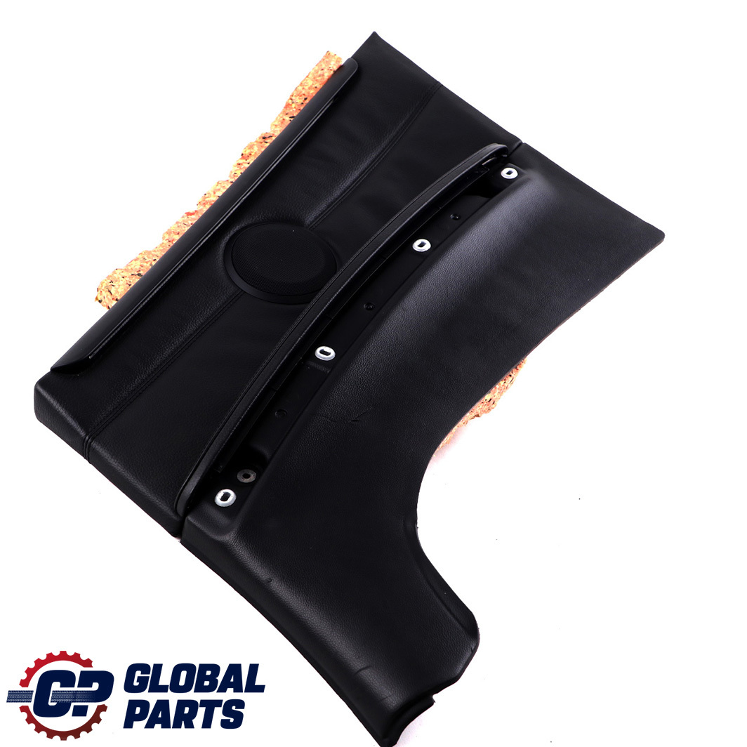 BMW 3 E93 Cabrio Rear Right O/S Lateral Trim Panel Lining Black Leather Dakota