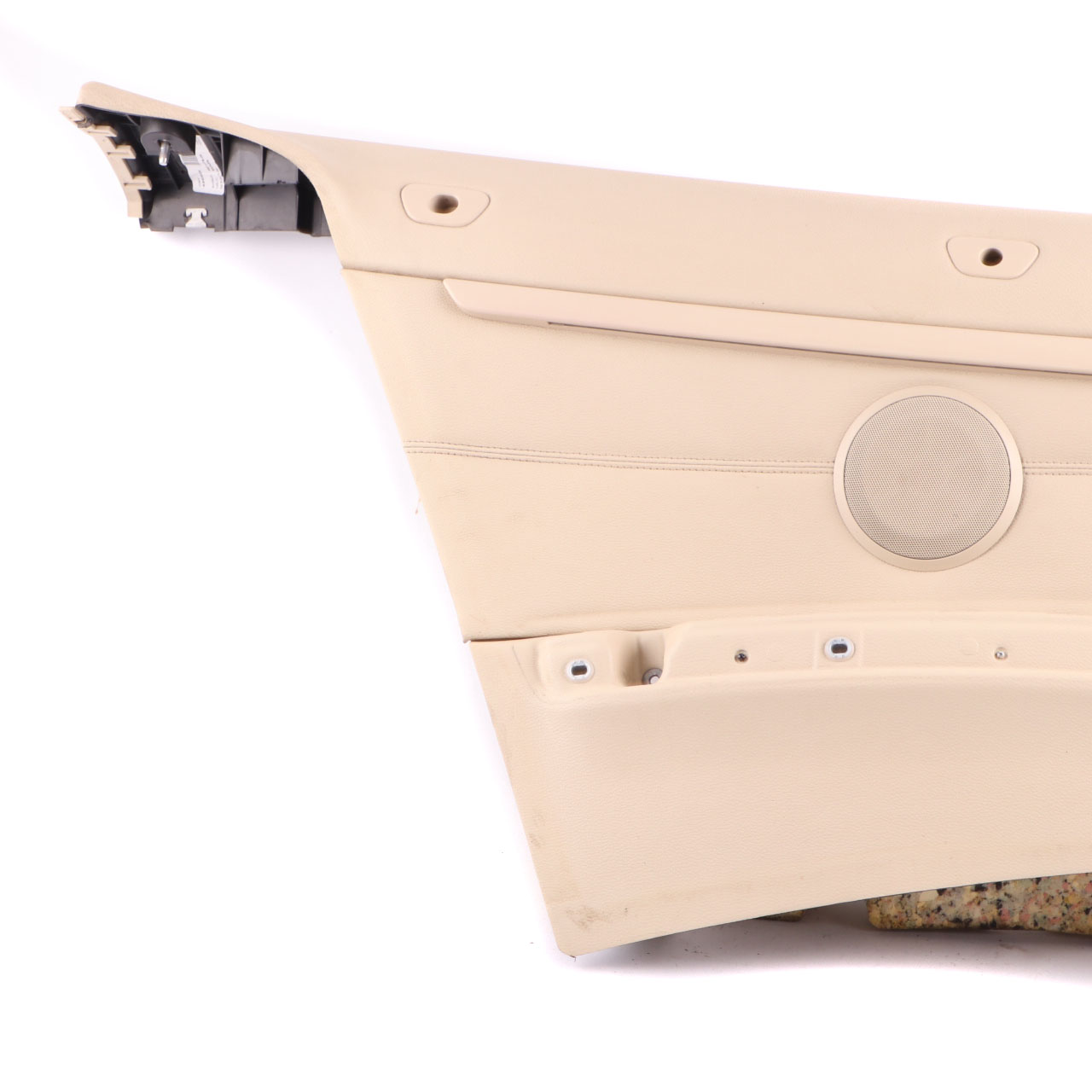 Lateral Trim Panel BMW E93 Cabrio Rear Left N/S Card Lining Leather Cream Beige