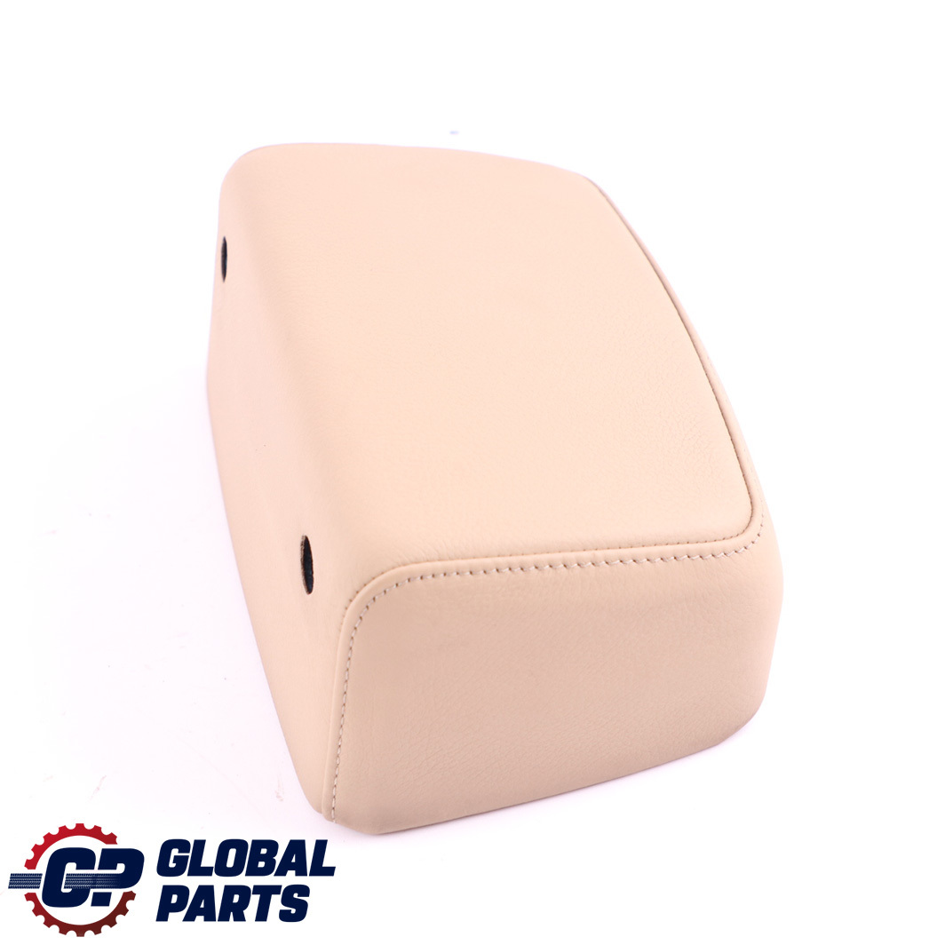 BMW X5 X6 E70 E71 Front Sport Seat Headrest Leather Cover Beige 7219527