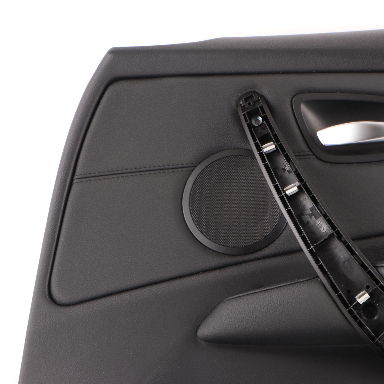 BMW E87 LCI Door Card Front Right O/S Door Lining Panel Leather Boston Black