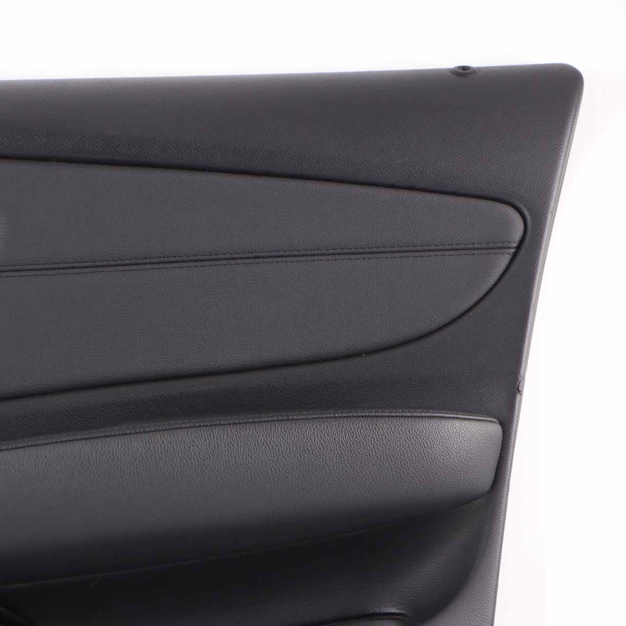 BMW E87 LCI Door Card Front Right O/S Door Lining Panel Leather Boston Black