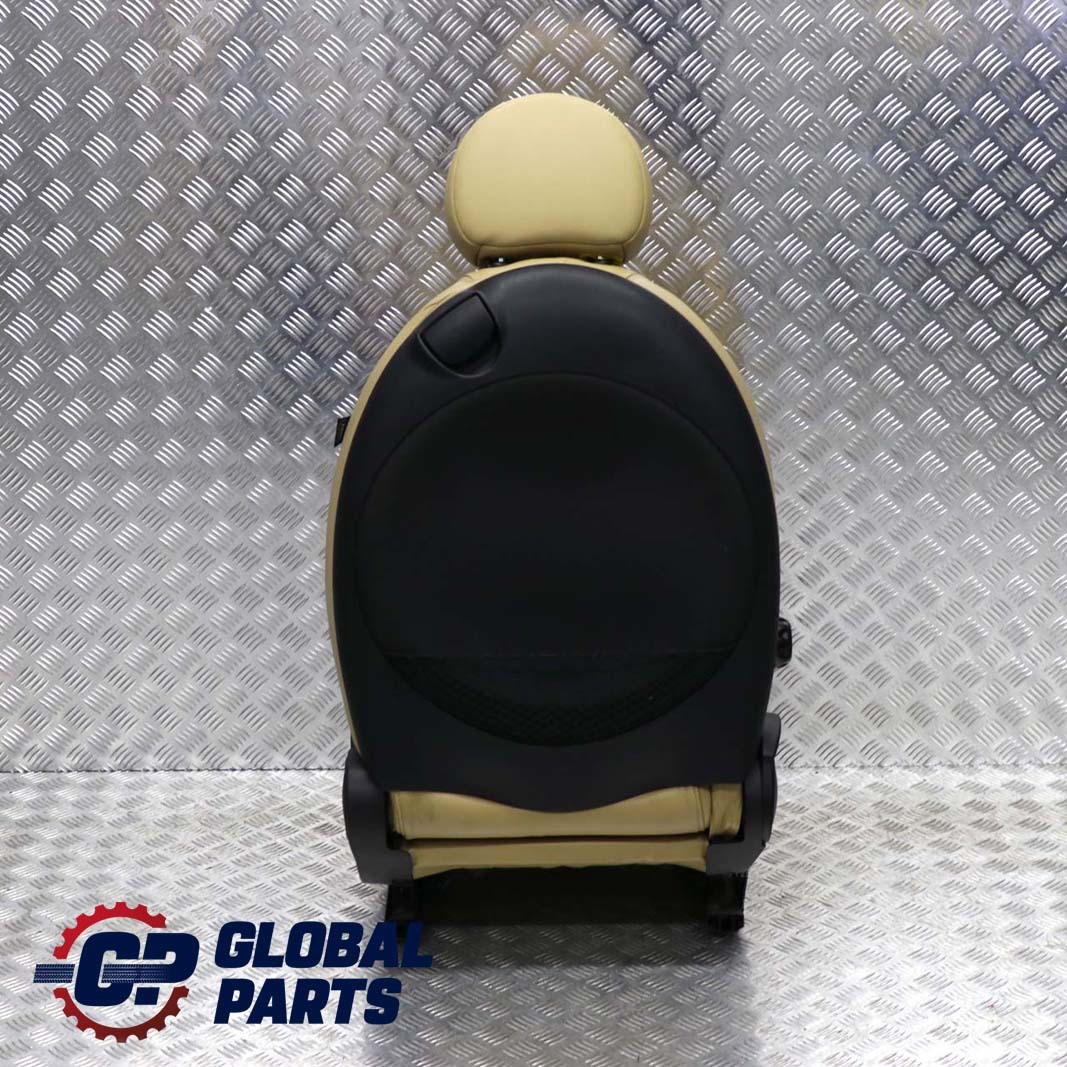 Mini Cooper One R55 R56 R57 Sport Seat Leather Beige Front Left N/S