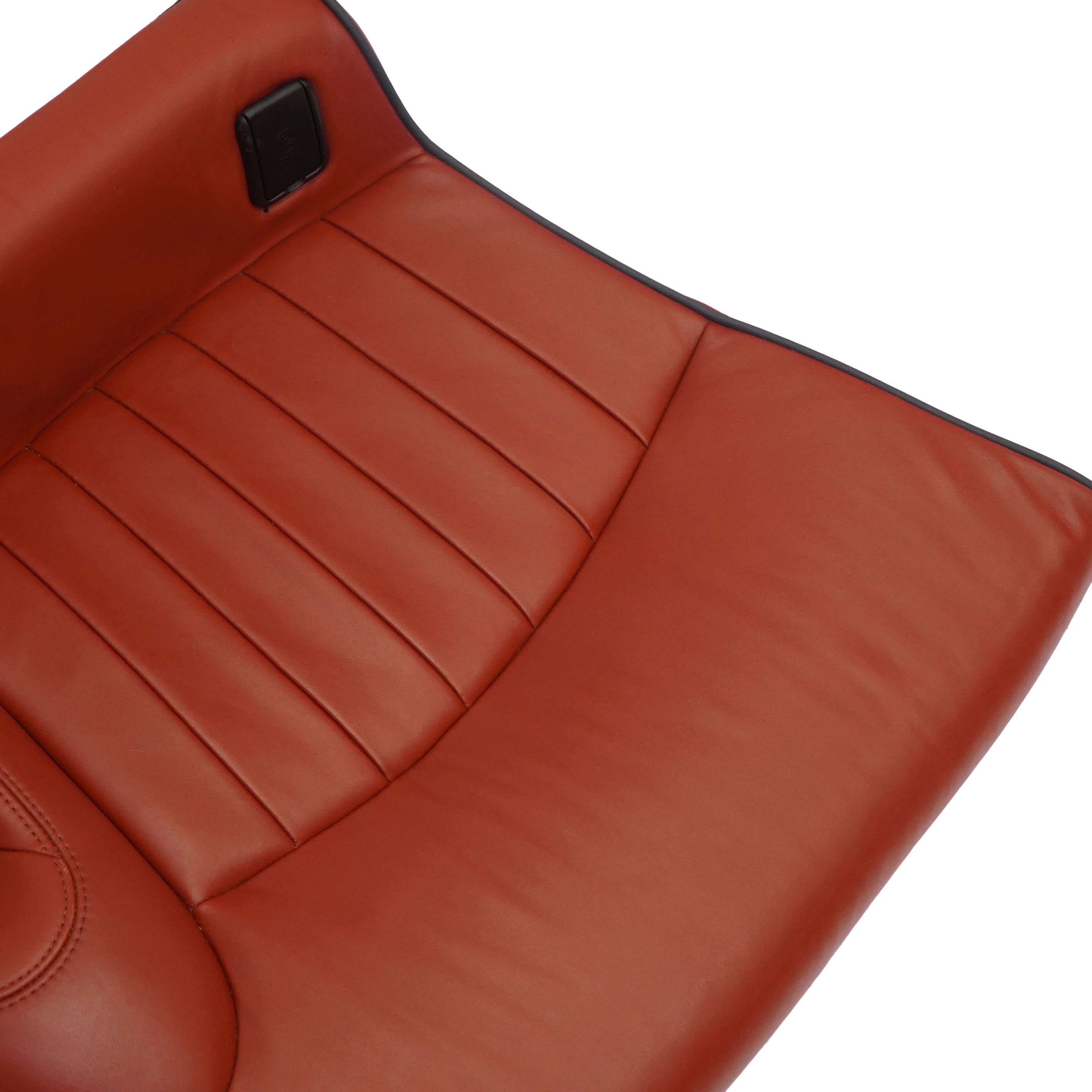 Mini Cooper R56 R57 Rear Seat Bench Sofa Couch Leather Lounge Redwood Red