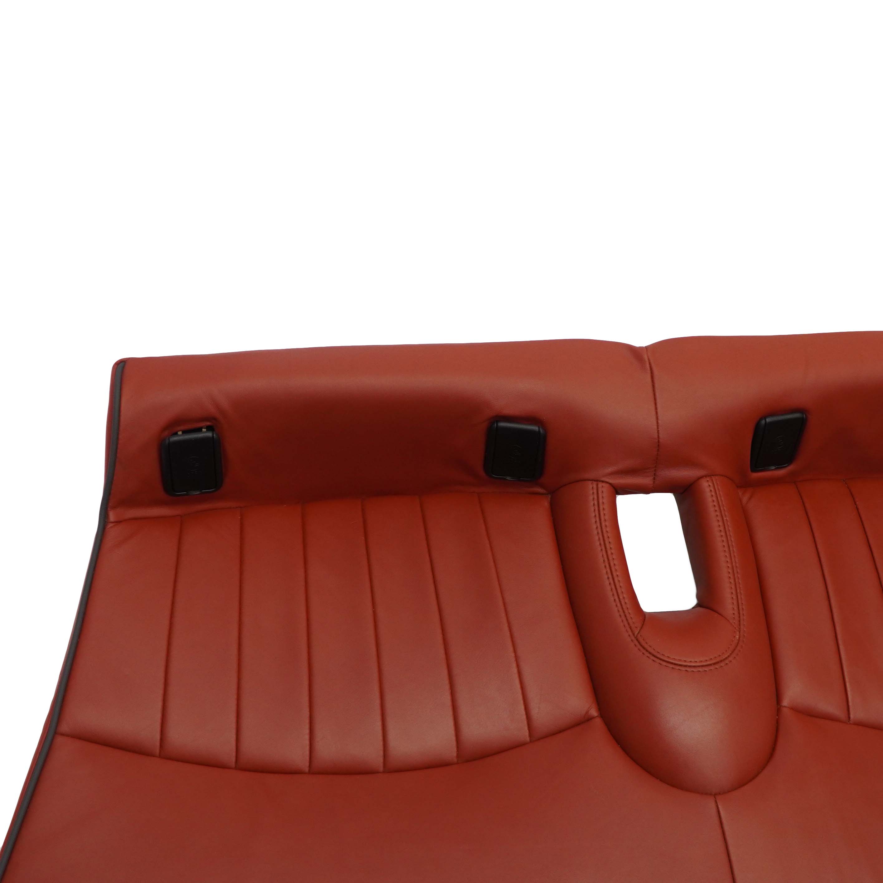 Mini Cooper R56 R57 Rear Seat Bench Sofa Couch Leather Lounge Redwood Red