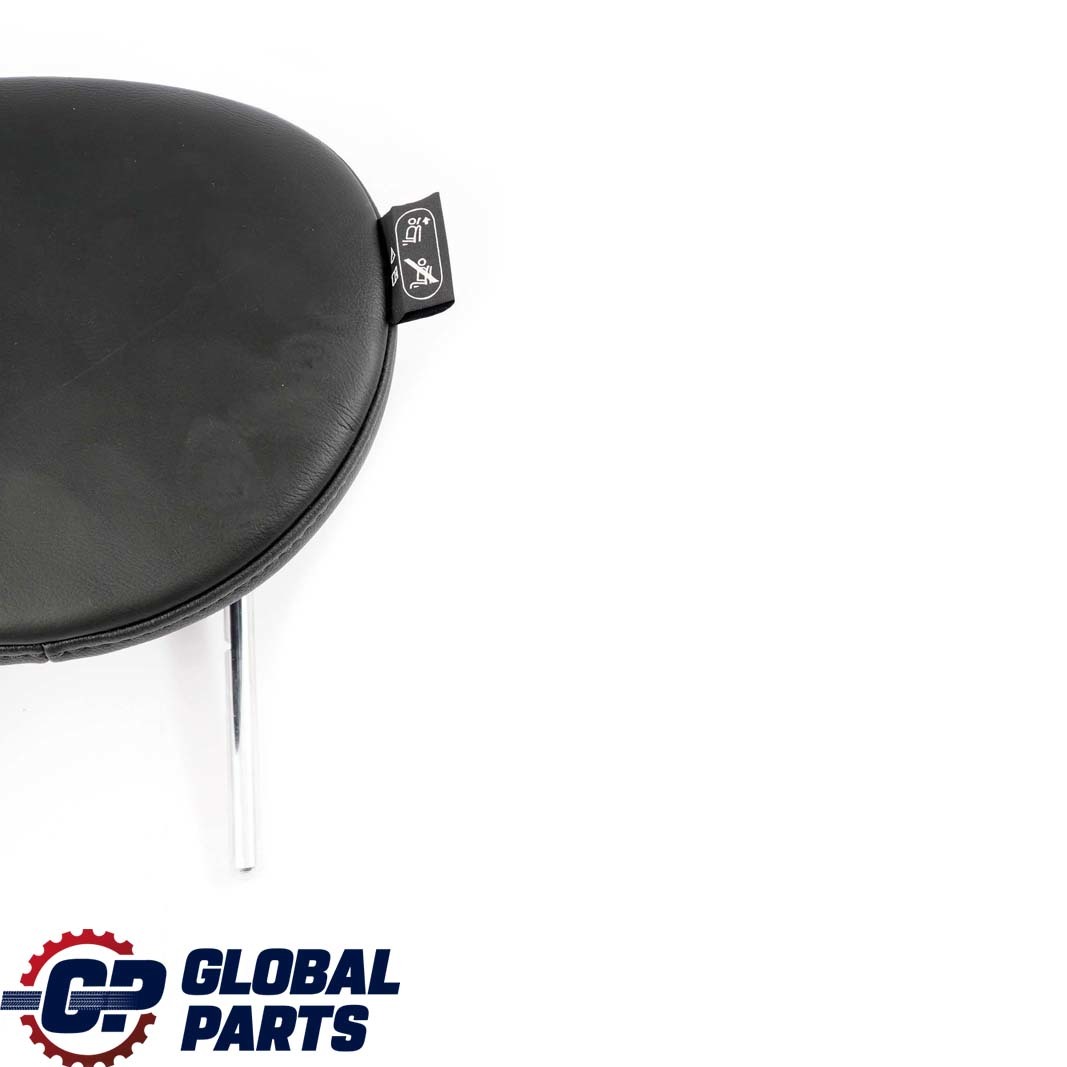 BMW Mini Cooper R55 R56 Rear Seat Left Right N/O/S Black Leather Headrest