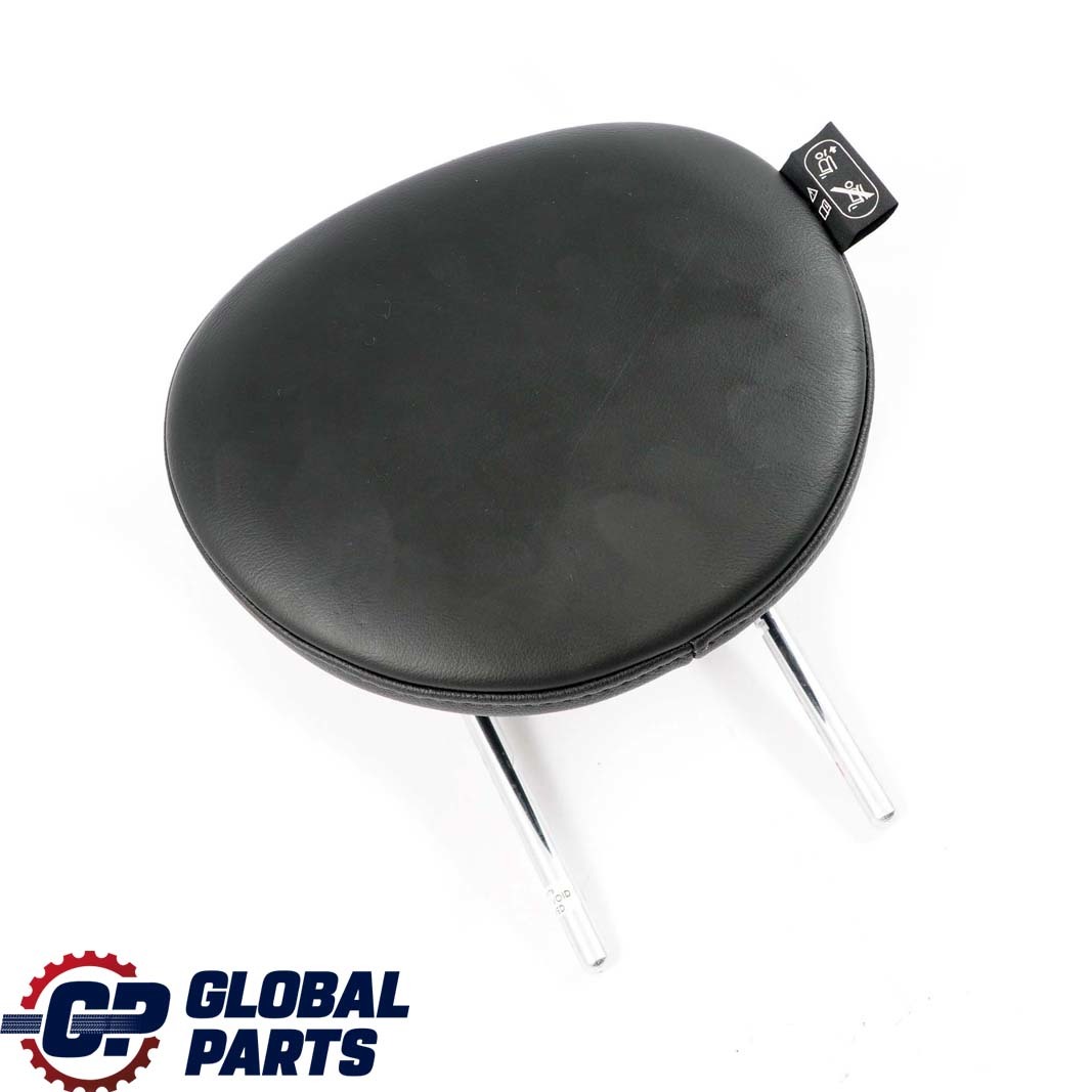 BMW Mini Cooper R55 R56 Rear Seat Left Right N/O/S Black Leather Headrest