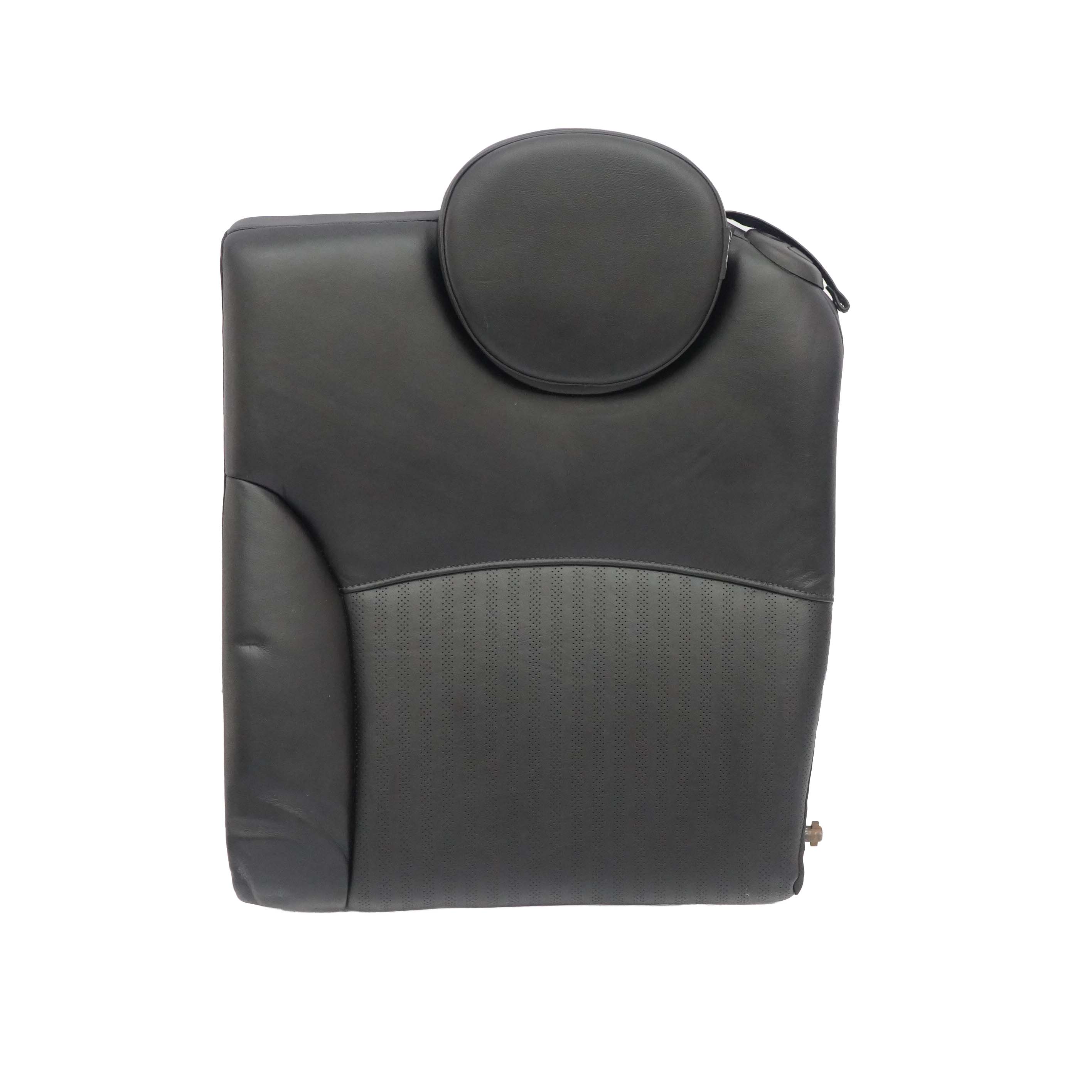 Seat Backrest Mini R57 Cabrio Rear Left N/S Leather Backrest Seat Black