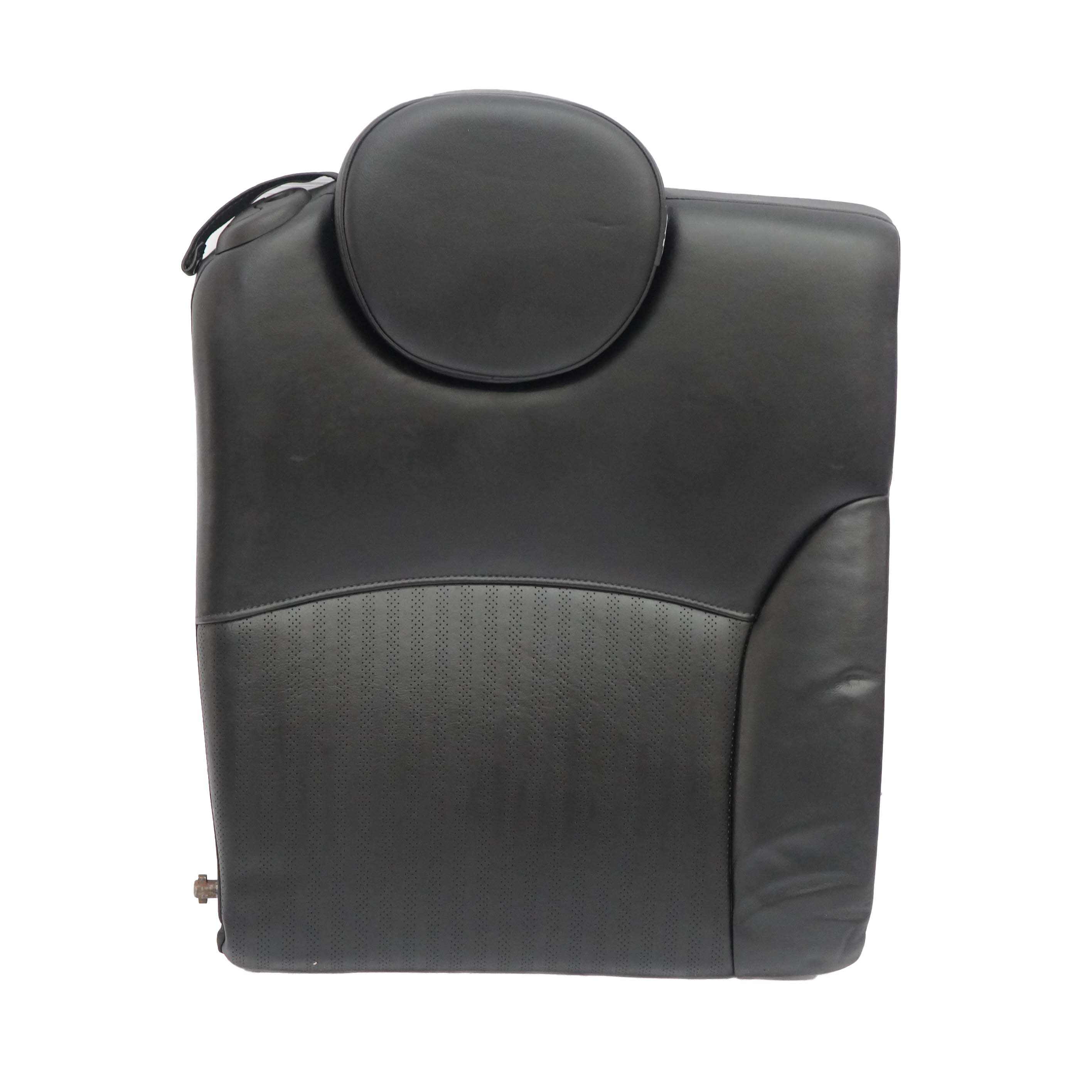 Seat Backrest Mini R57 Cabrio Rear Right O/S Leather Backrest Seat Black