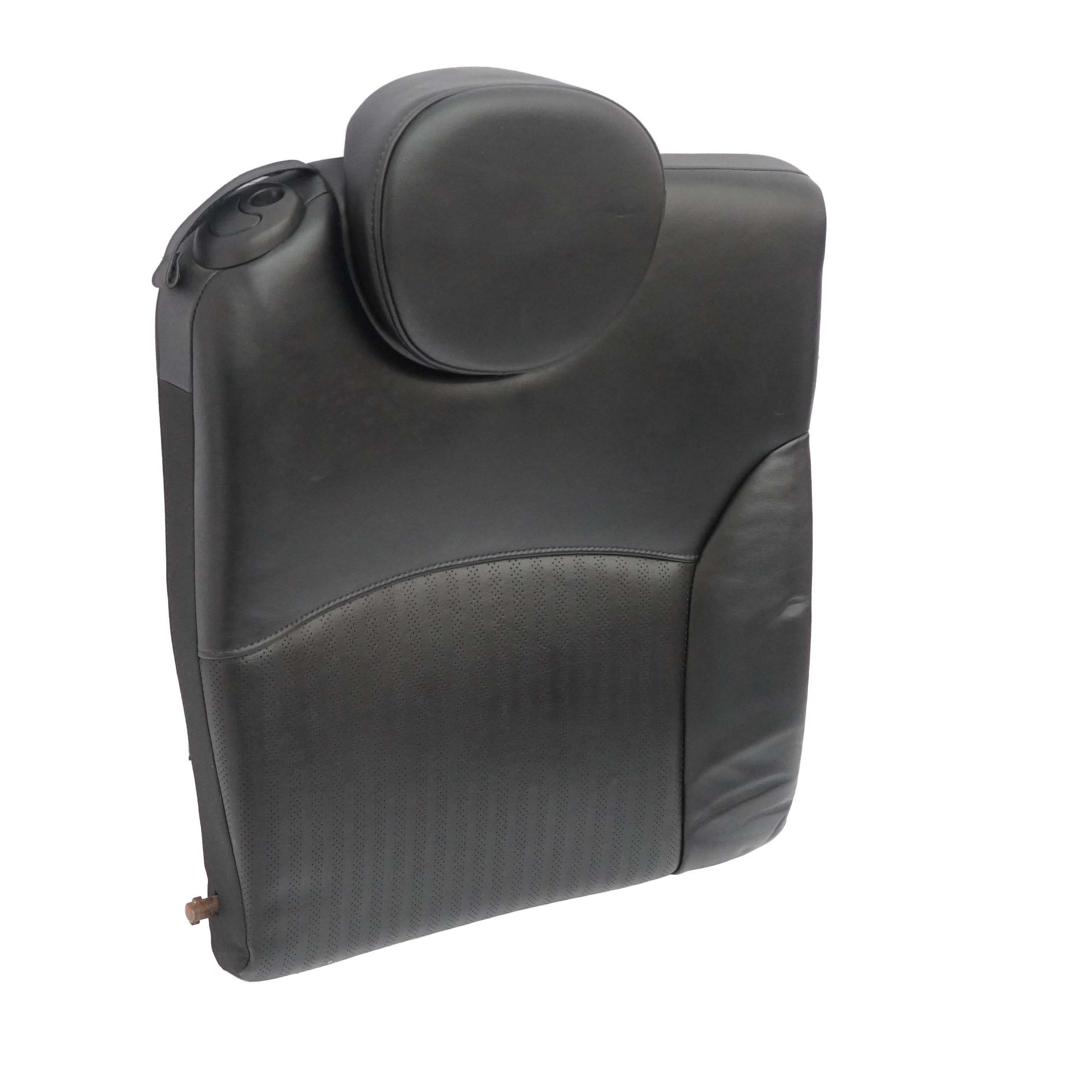 Seat Backrest Mini R57 Cabrio Rear Right O/S Leather Backrest Seat Black